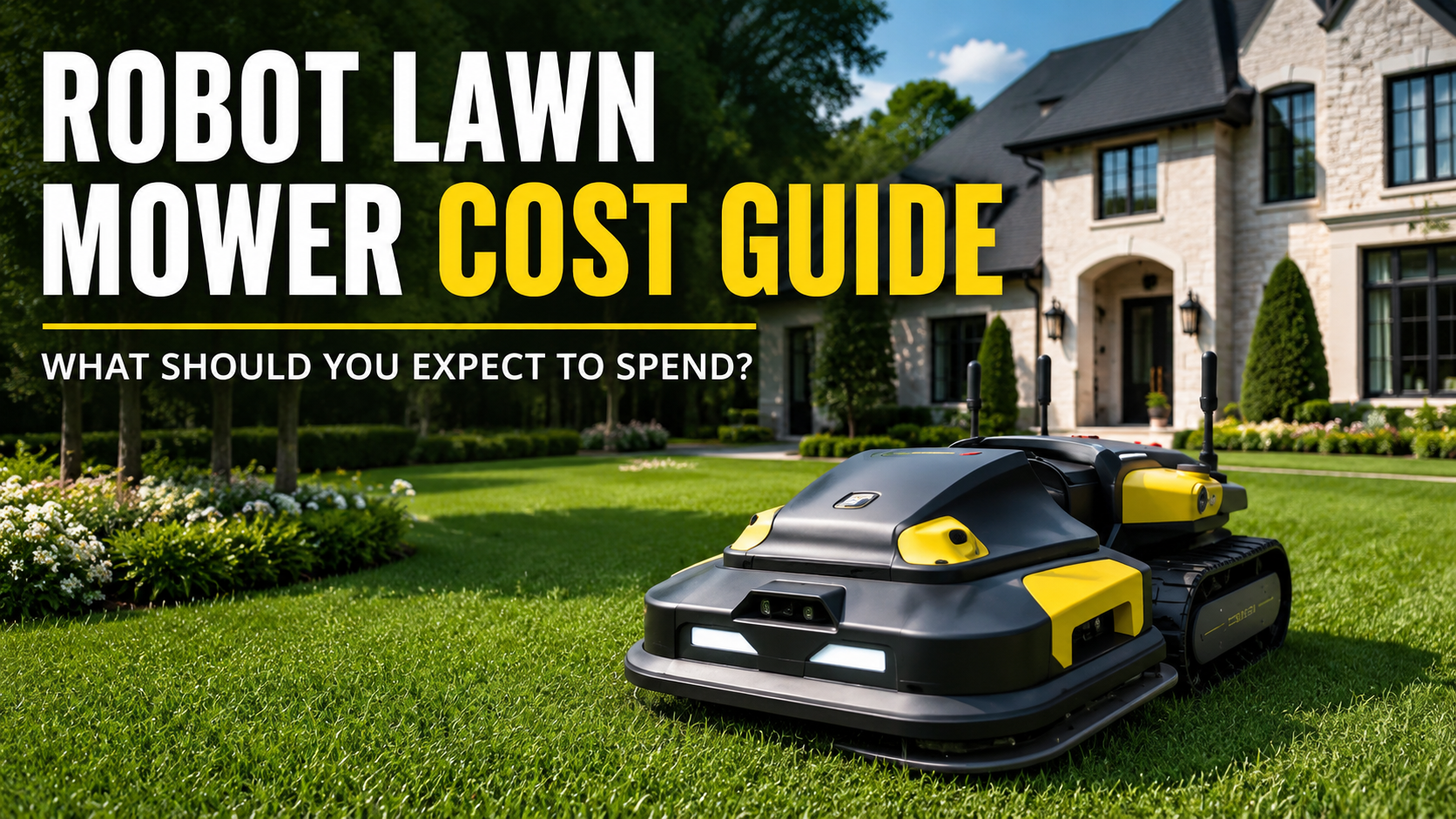 Robot Lawn Mower Cost Guide: What Should You Expect to Spend?