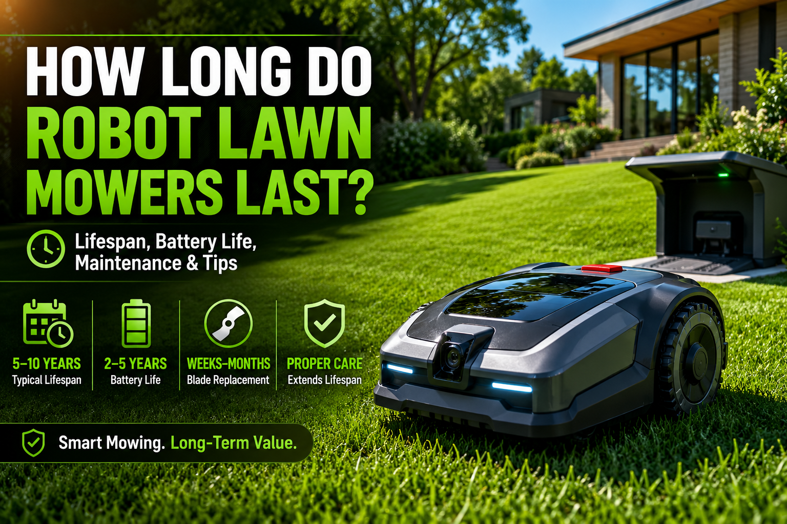How Long Do Robot Lawn Mowers Last?