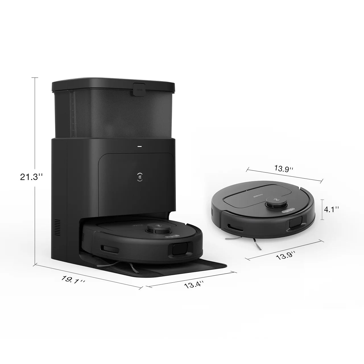 ECOVACS N30 PRO OMNI Robot Vacuum & Spinning Mop