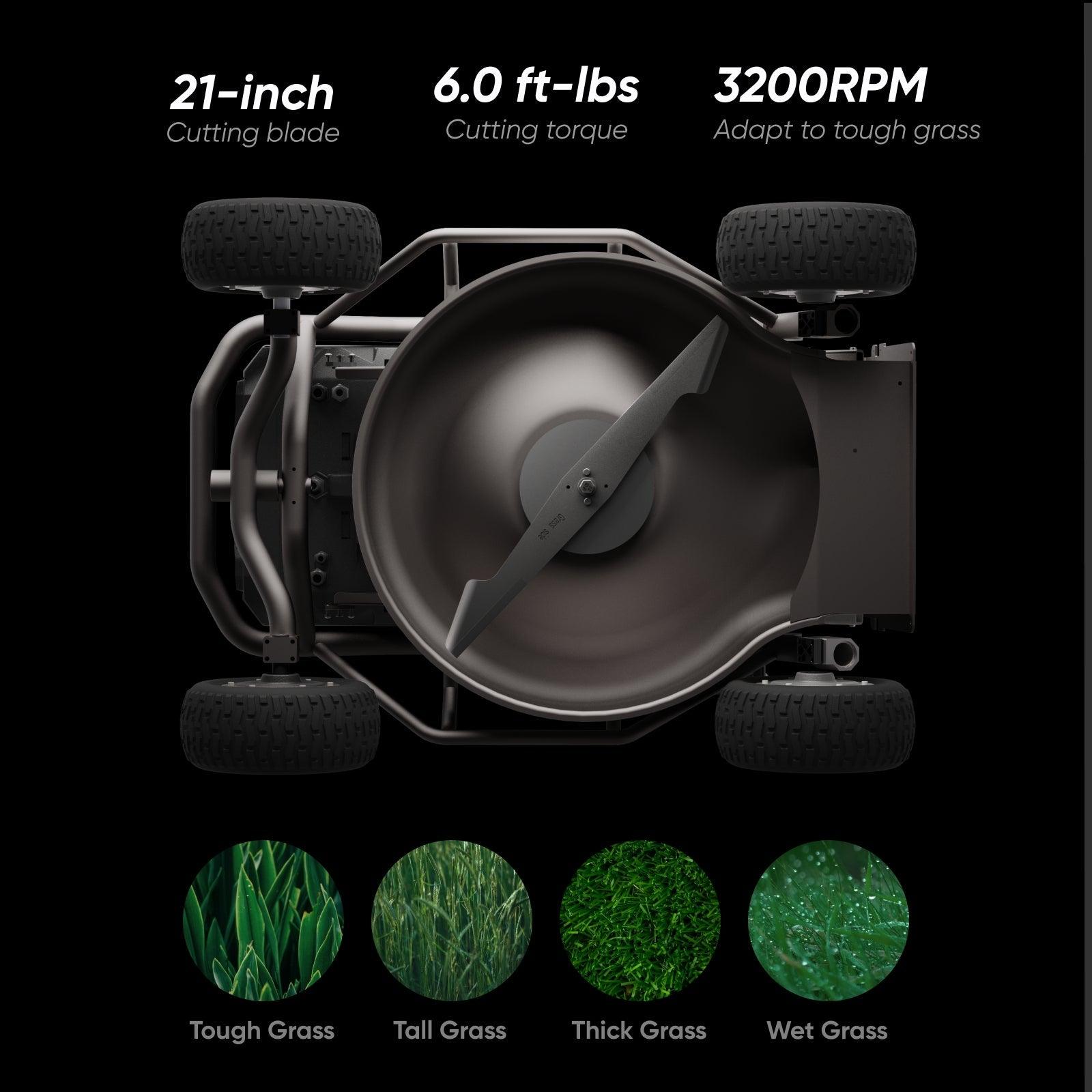 Mowrator S1 Remote Control Lawn Mower 4WD