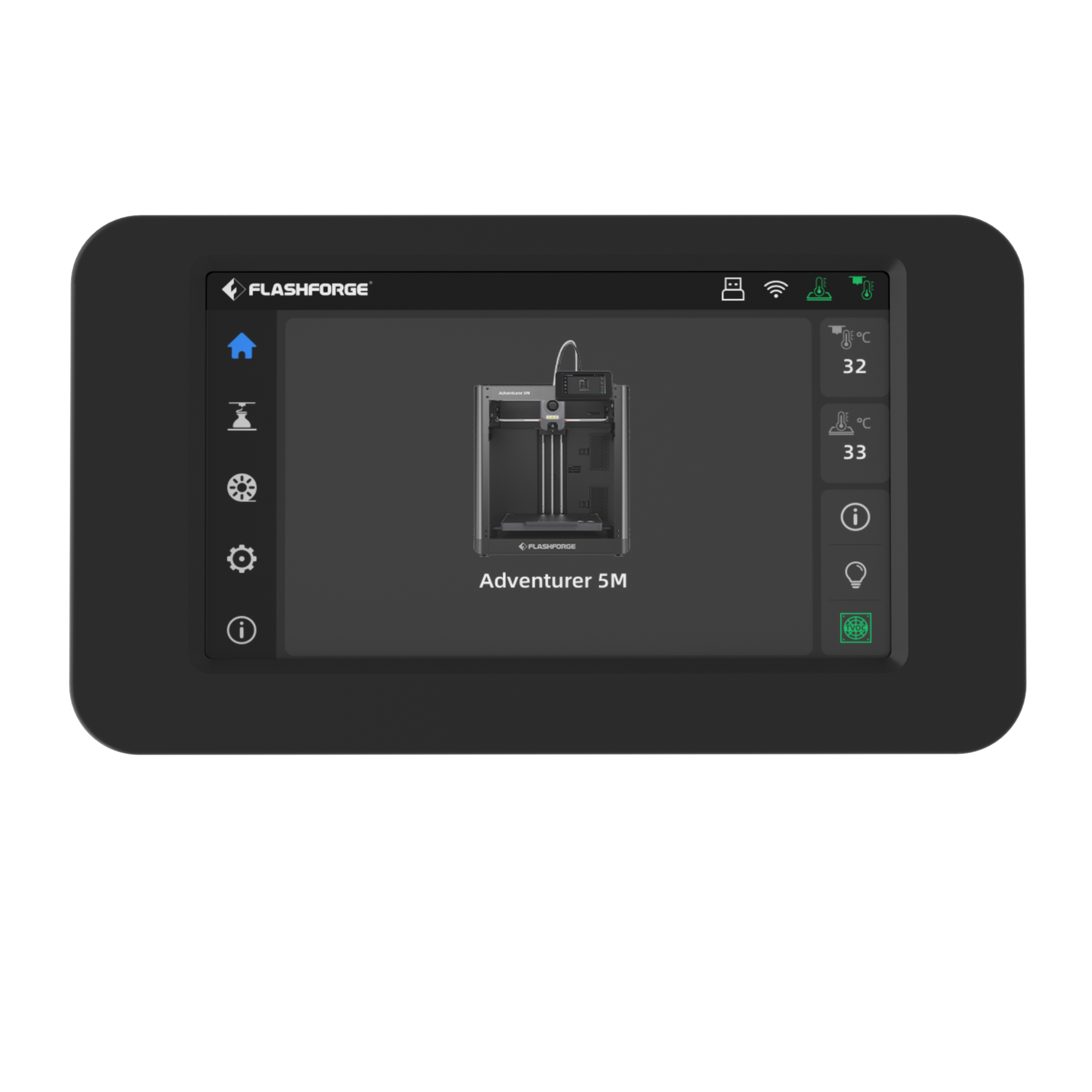 Touch Screen Assembly for Adventurer 5M