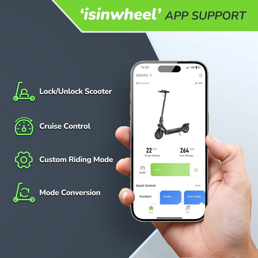 isinwheel S9 Max 500W Electric Scooter