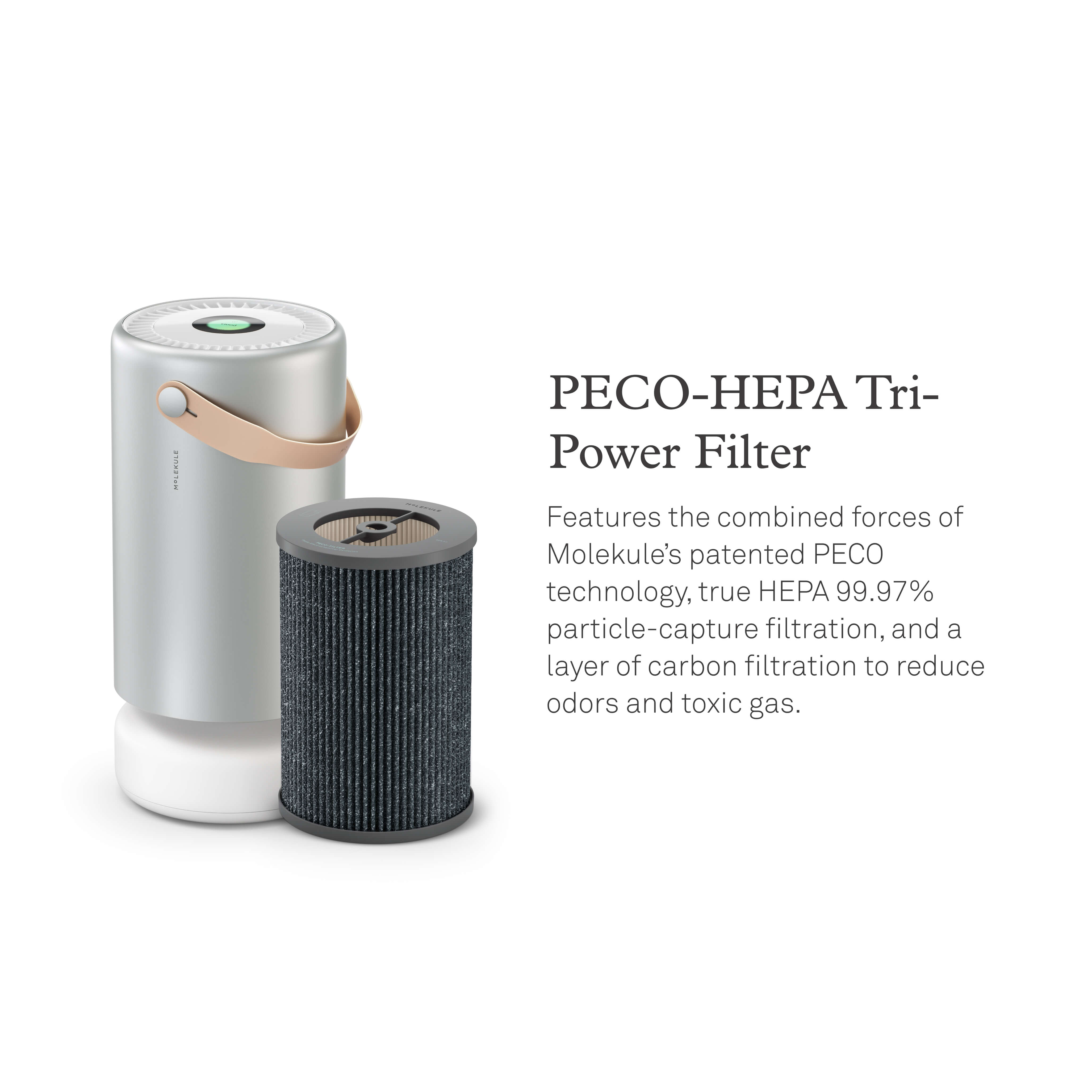 Molekule Air Pro PECO-HEPA Tri-Power filter
