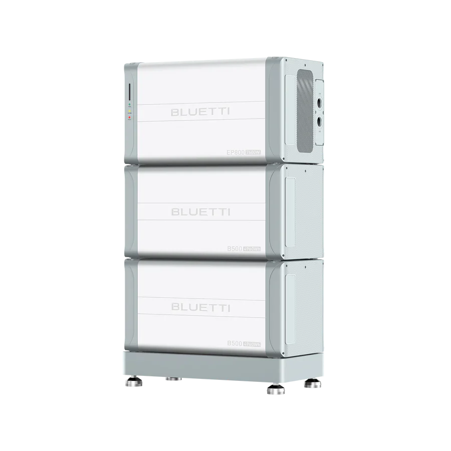 BLUETTI EP800 + 2 B500 Home Battery Backup