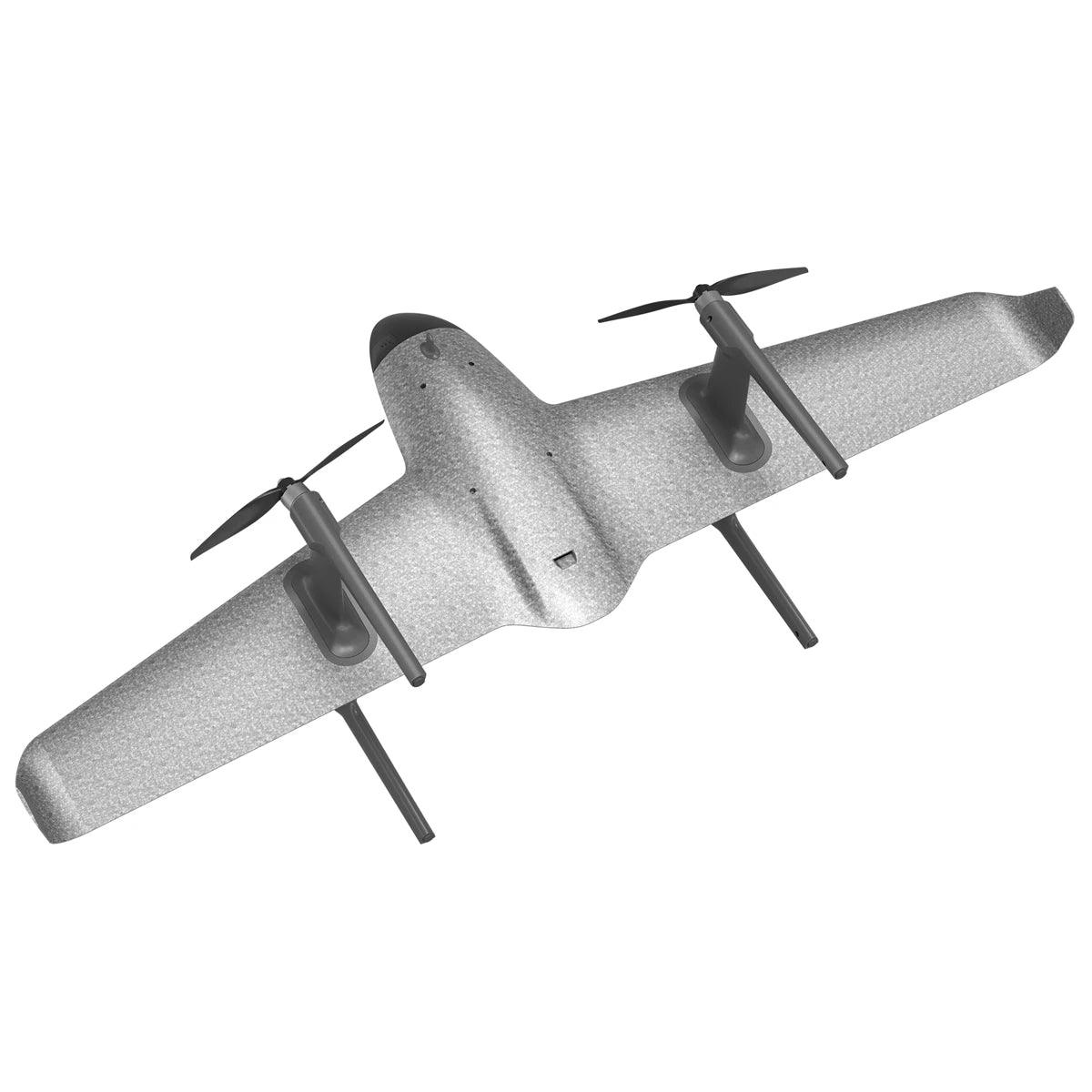 HEQ UAV Swan Voyager Flying Wing VTOL with 3 Axis Gimbal 4K Camera