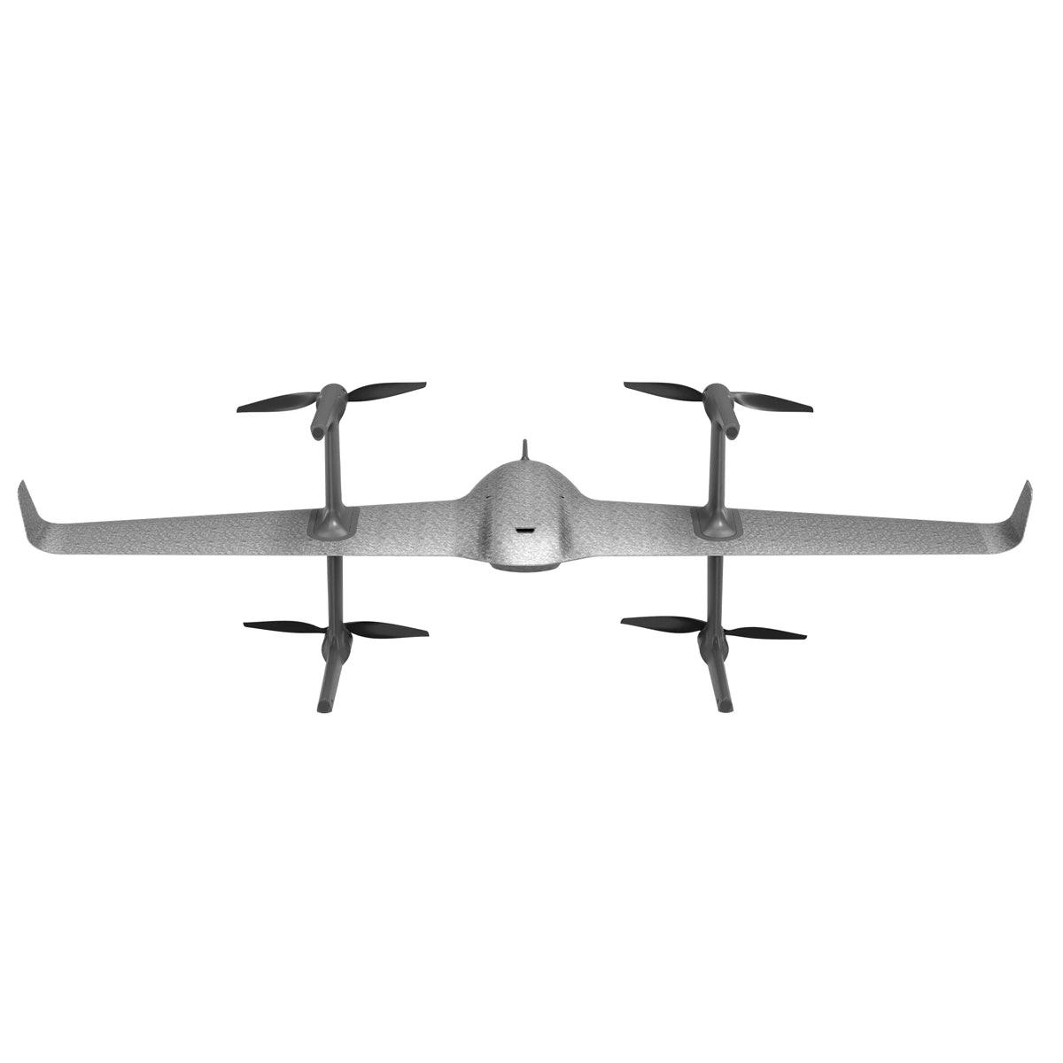 HEQ UAV Swan Voyager Flying Wing VTOL with 3 Axis Gimbal 4K Camera
