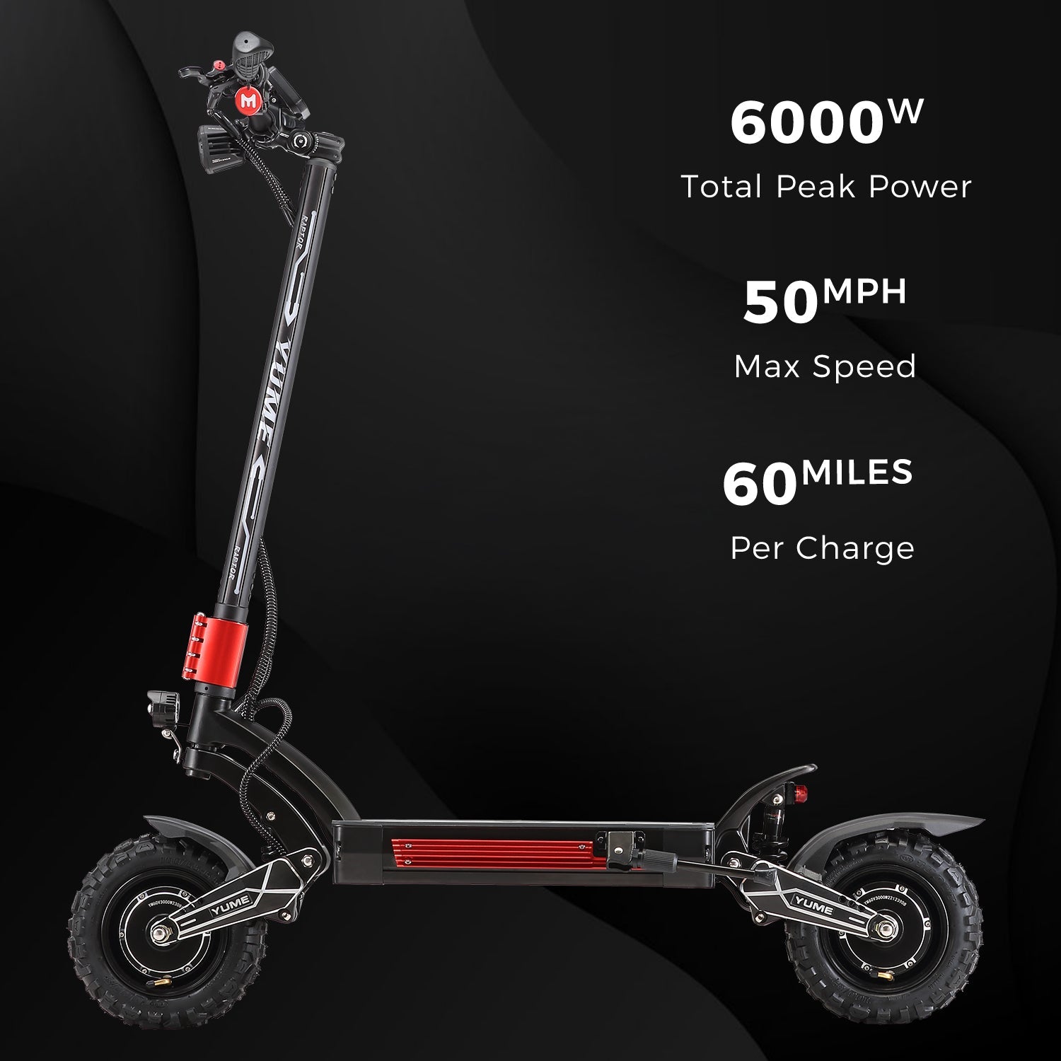 YUME Raptor 6000W Electric Scooter