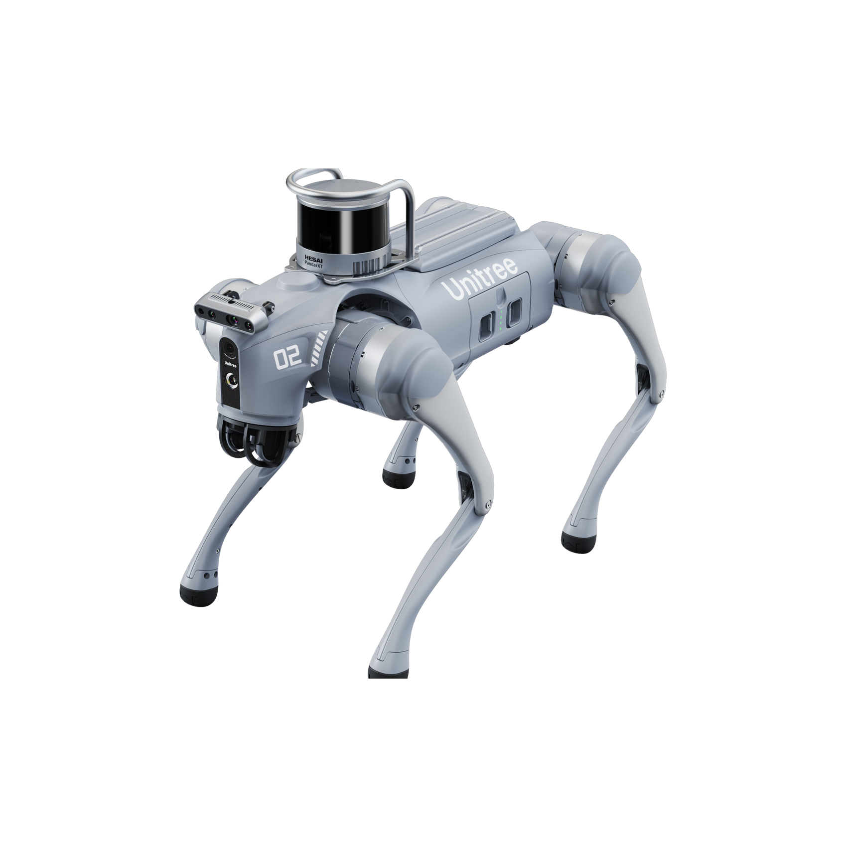 Unitree Go2 EDU Plus Hesai XT16 – Precision Mapping Robot Dog