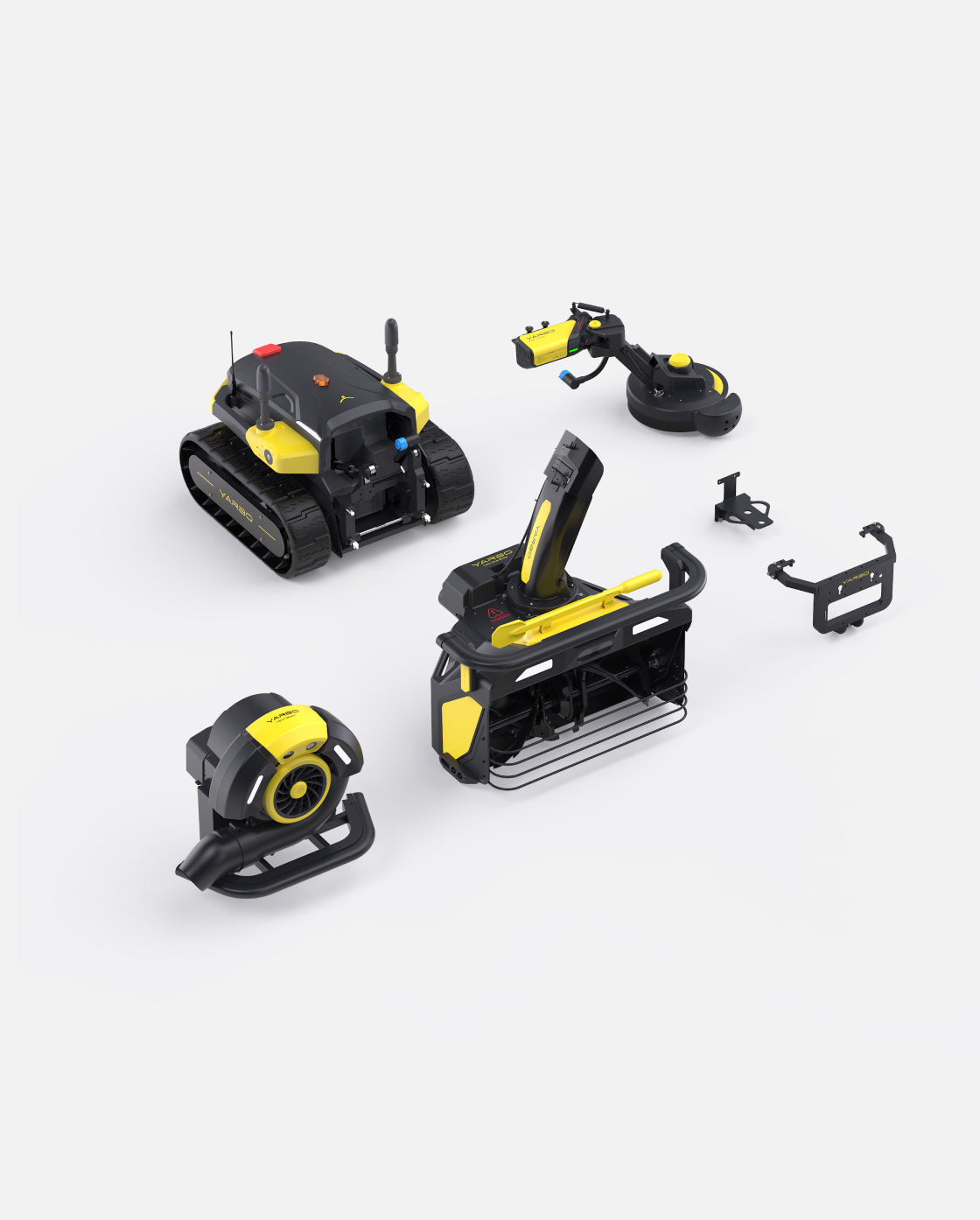 Yarbo Snow Blower + Leaf Blower + Trimmer