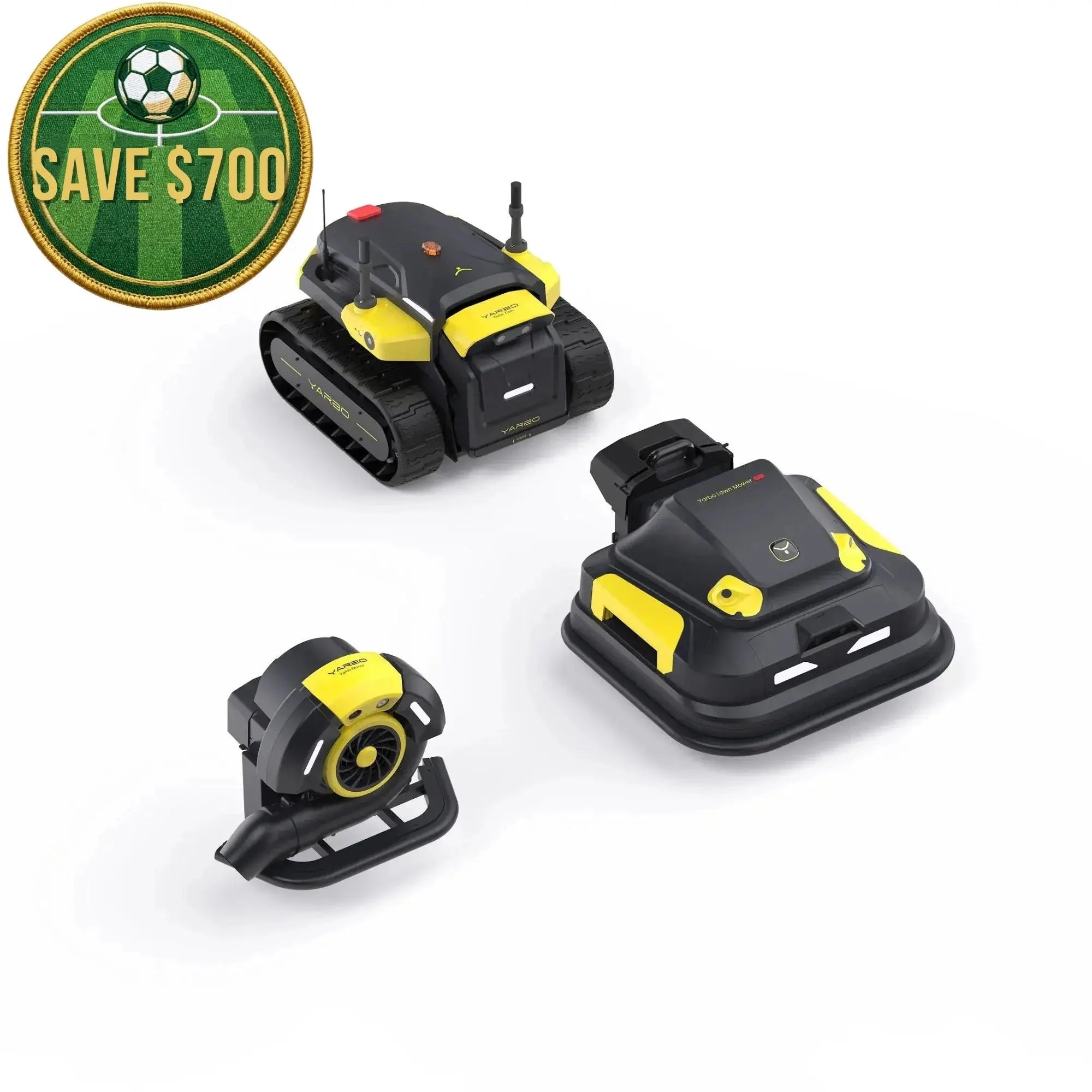 Yarbo Lawn Mower Pro + Leaf Blower Robot