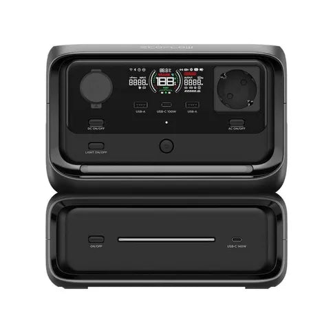 EcoFlow RIVER 3 Max Bundle – RIVER 3 Plus w/ 300Wh Extra Battery