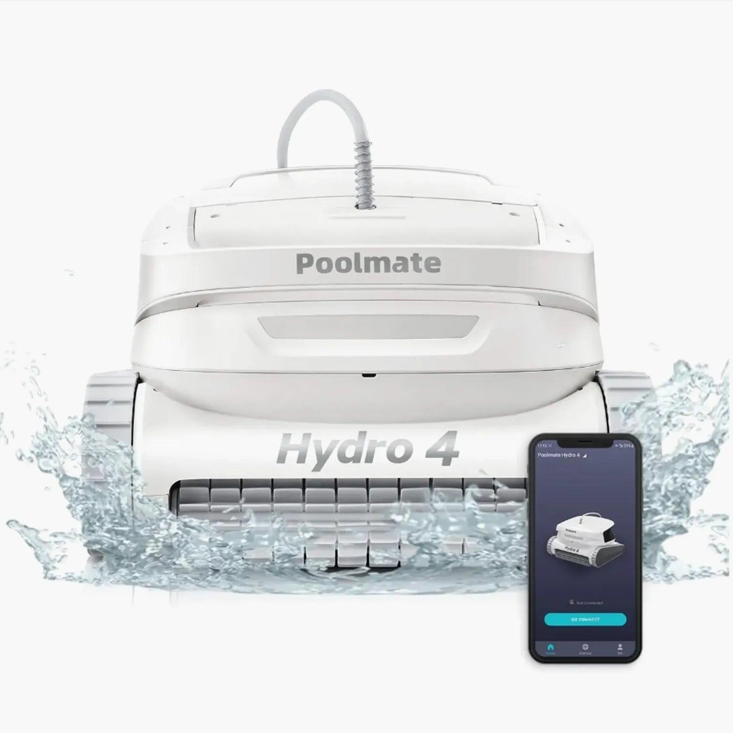 Poolmate Hydro 4 Cordless Robotic Pool Cleaner Battery Mode
