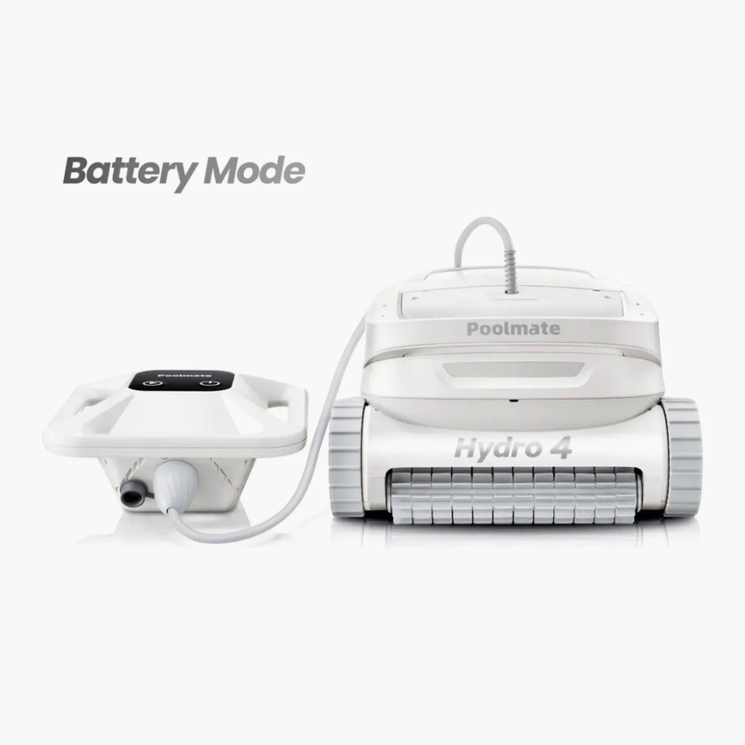Poolmate Hydro 4 Cordless Robotic Pool Cleaner Battery Mode