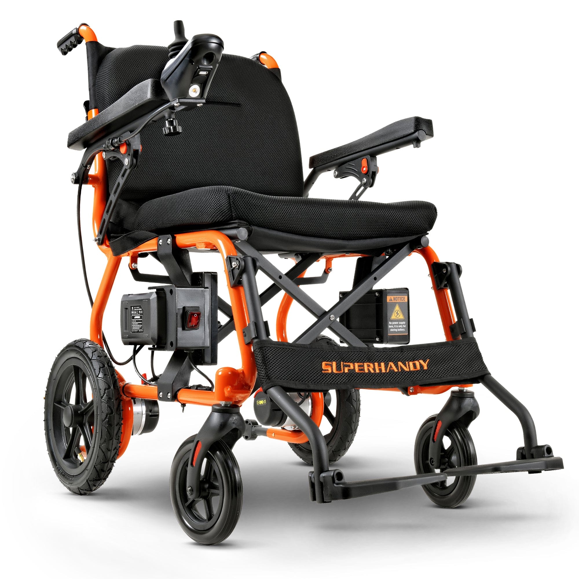 GoRide 2 Electric Wheelchair – 48V Battery, 300lb Capacity, Smooth Ride