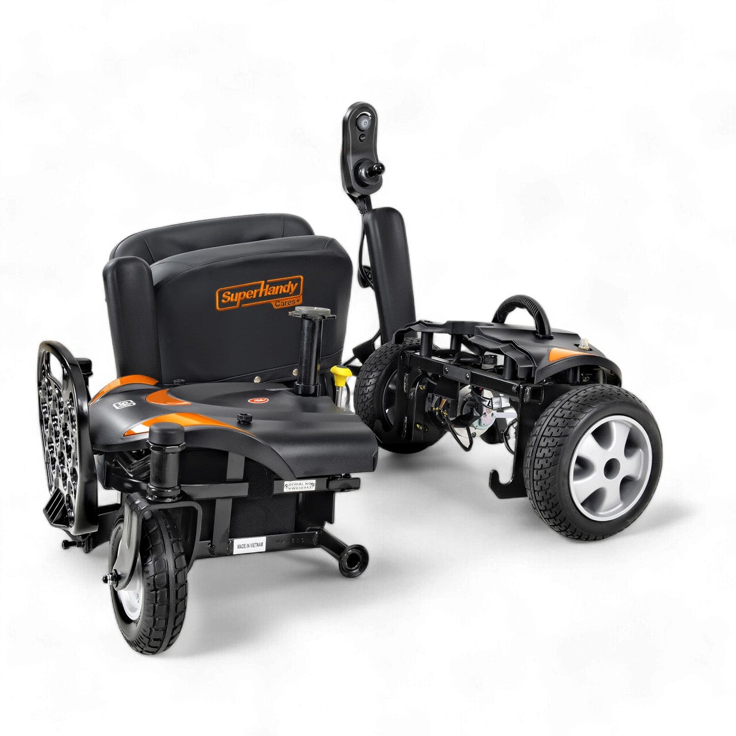 GoRide CRZ Powerchair – Lightweight, 300lb Capacity, Rear-Wheel Drive