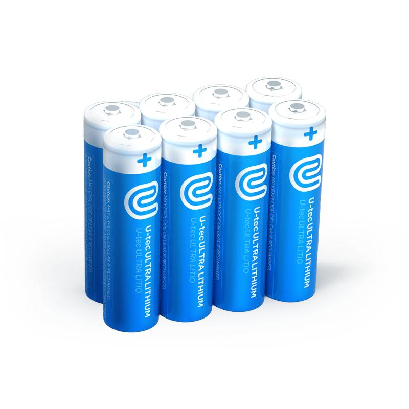 U-tec AA Ultra Lithium Batteries (Single Use)