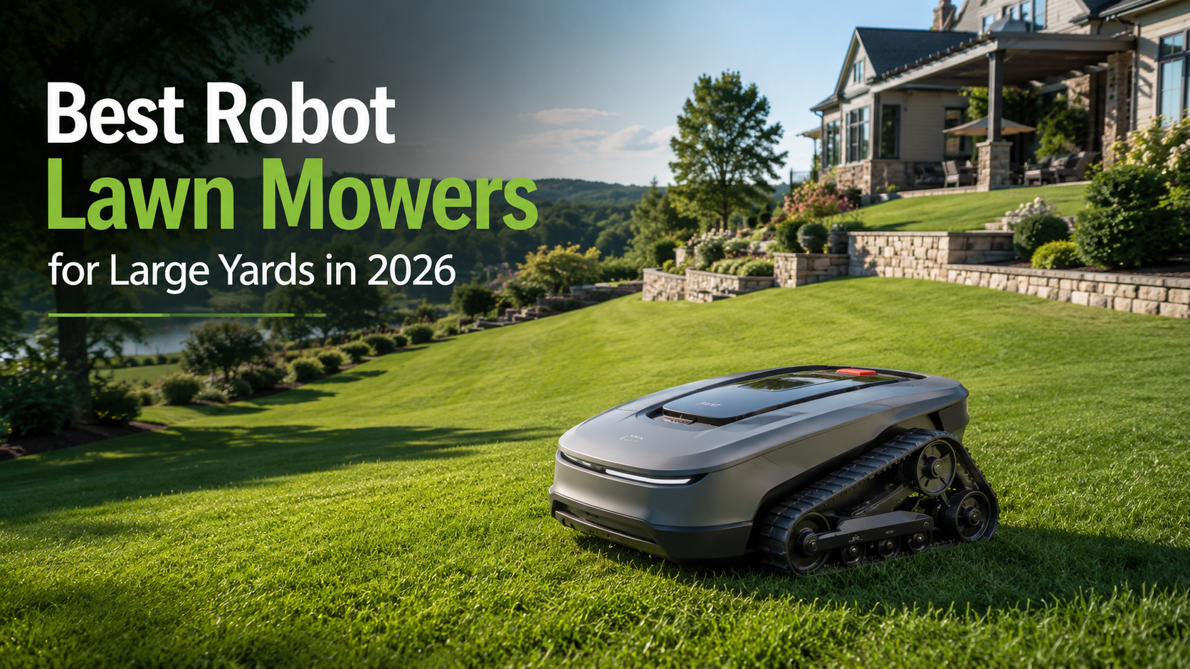 Best Robot Lawn Mowers for Large Yards in 2026