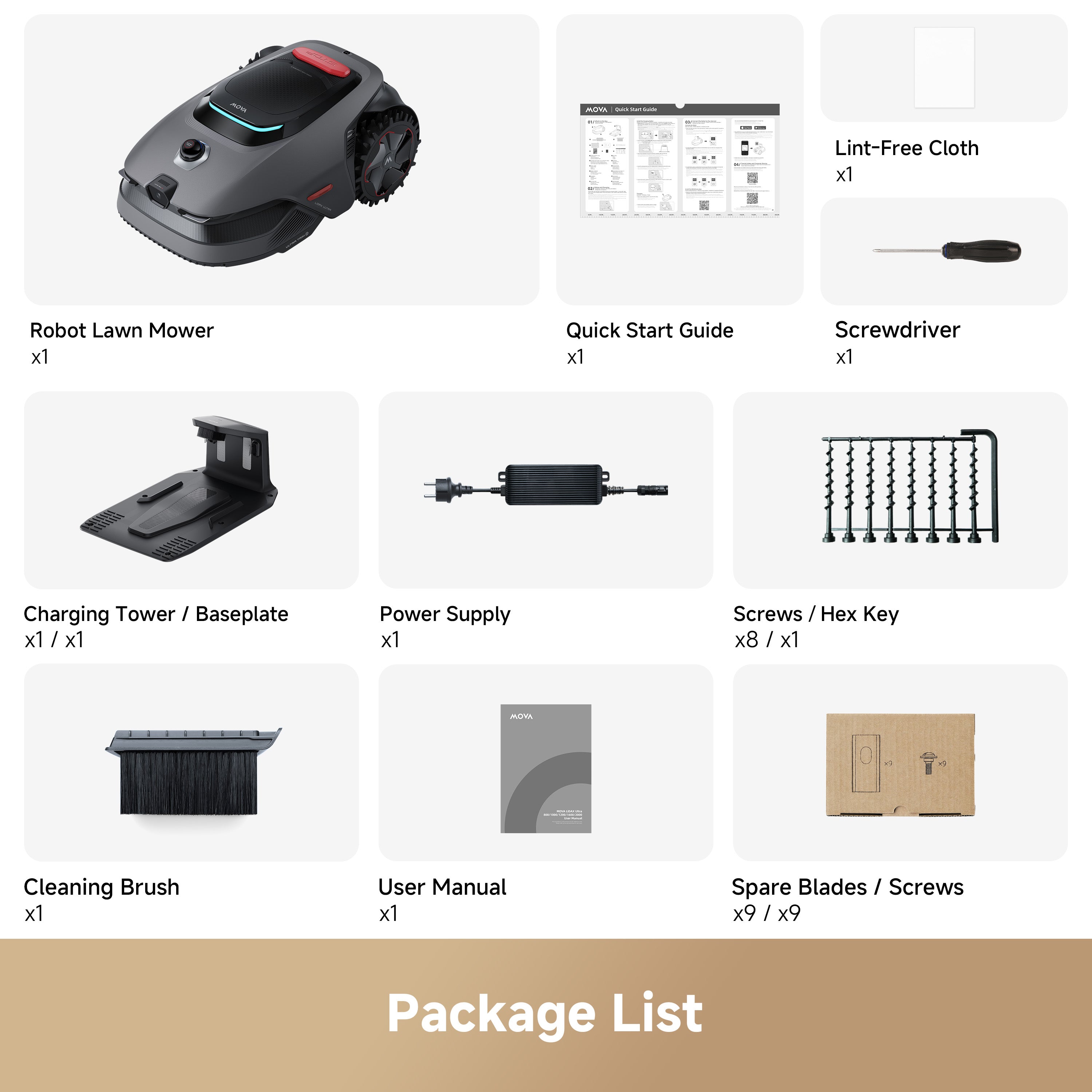 MOVA LIDAX Ultra 2000 Robotic Lawn Mower | 0.5 acre