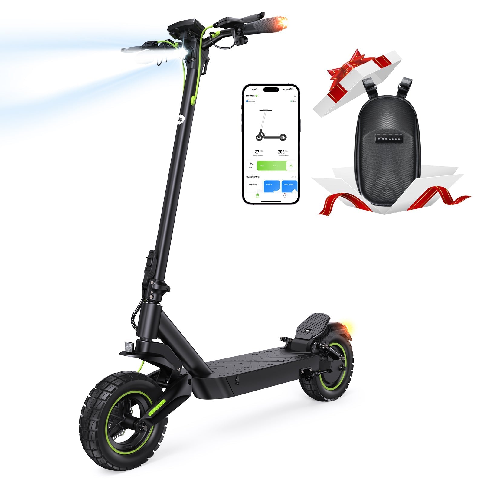 isinwheel S10 Max 1000W Commuting Electric Scooter