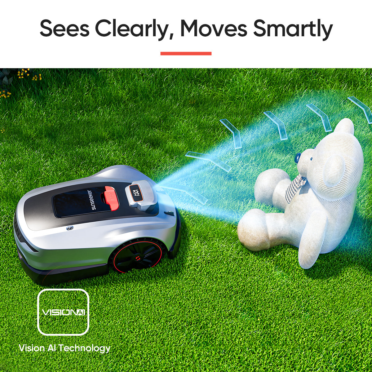Sunseeker X3 Plus Wireless Robot Lawn Mower