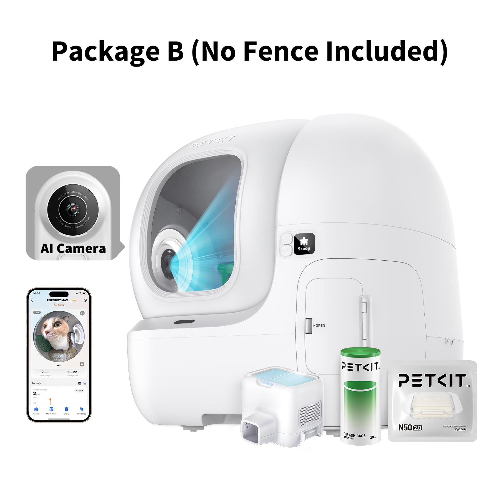 Petkit Purobot Max Pro Automatic Cat Litter Box