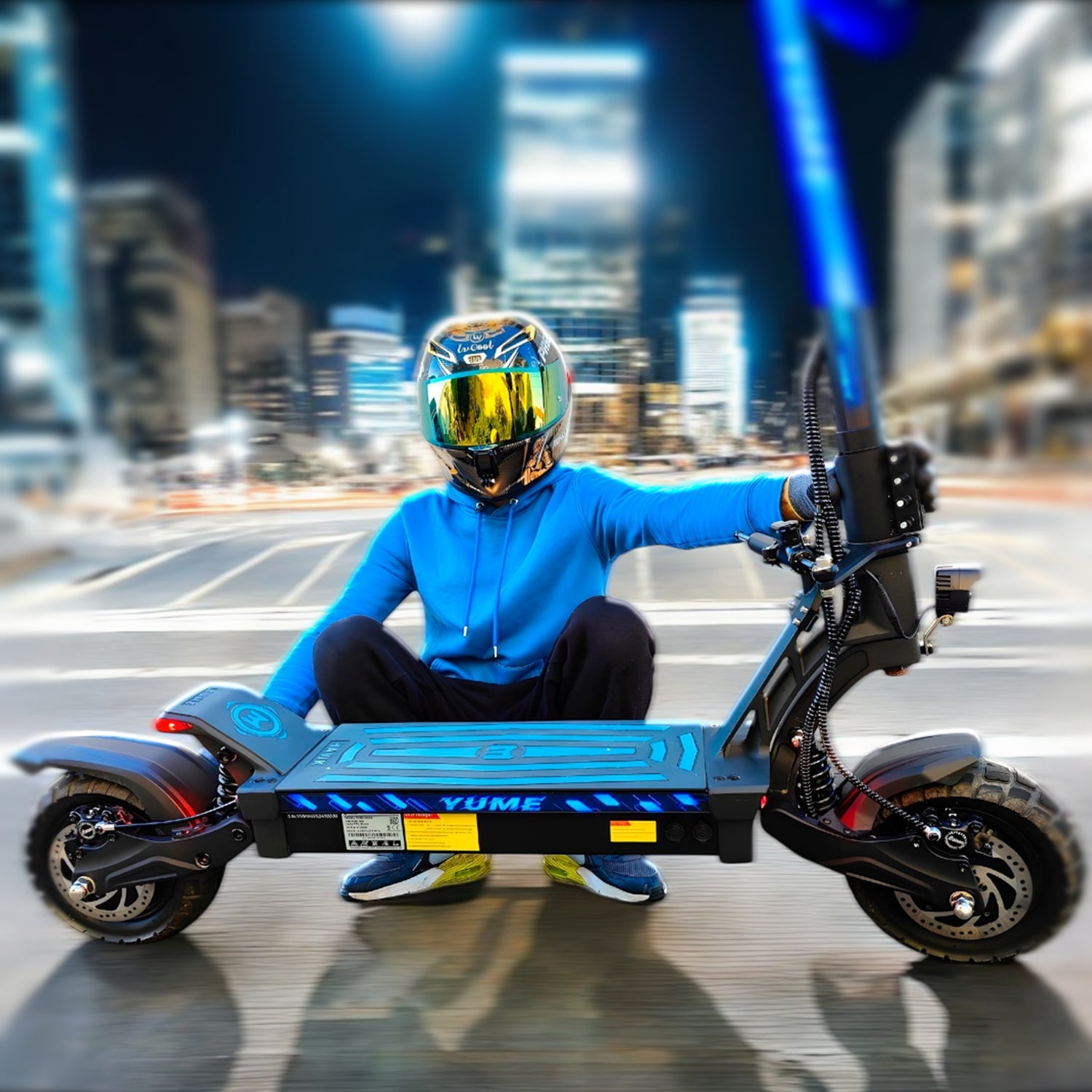 YUME Hawk 4000W Dual Motor Electric Scooter