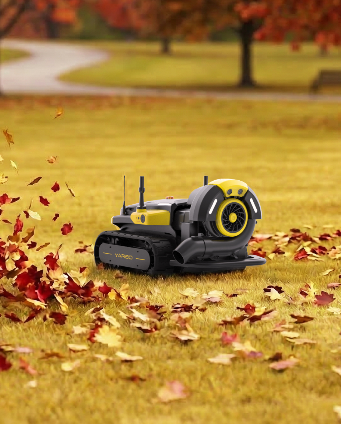 Yarbo 3-in-1 Yard Care Bundle | Robotic Lawn Mower Pro, Leaf Blower, Snow Blower