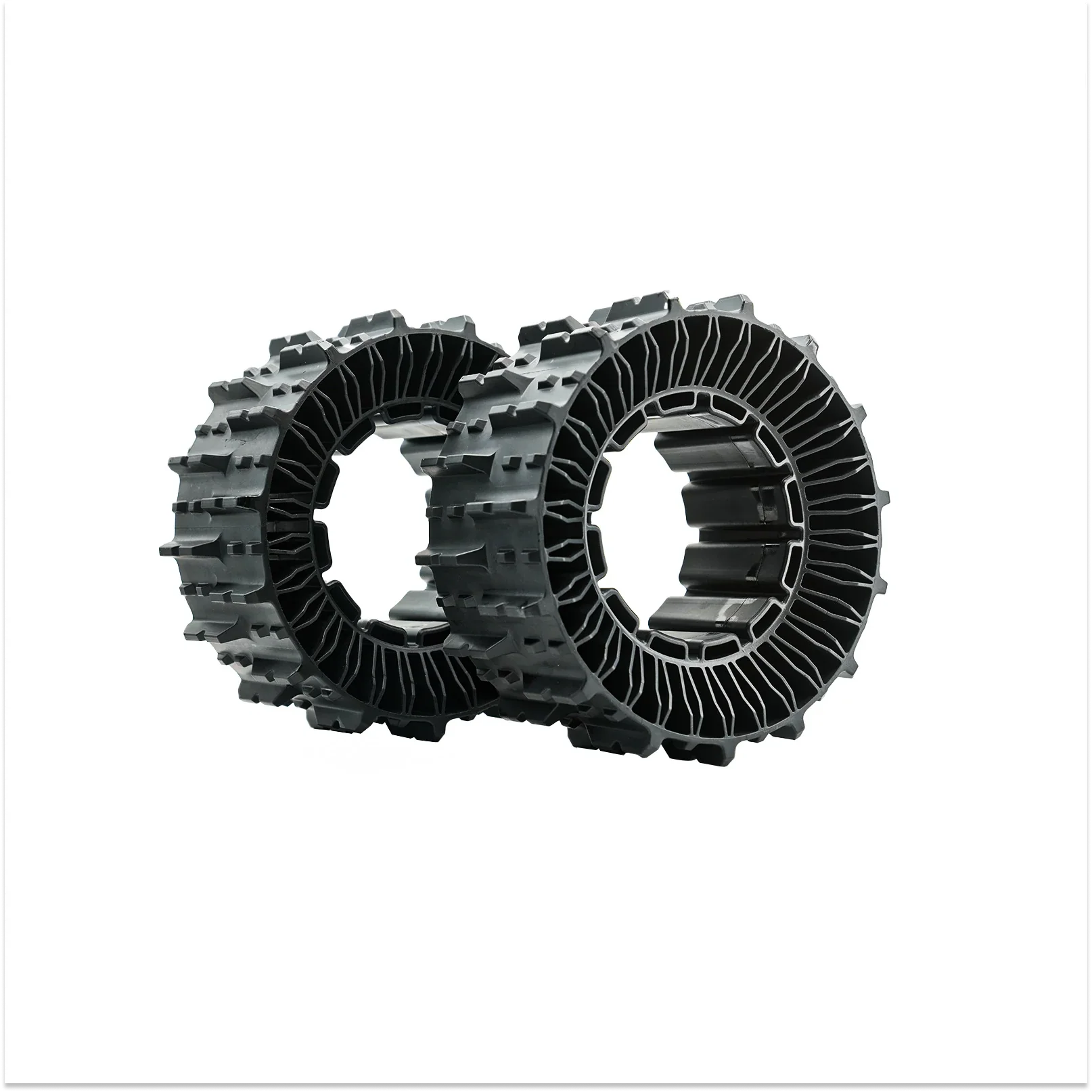 Mowrator | Pair of Deformable Tires｜For 100% (45°) Slope
