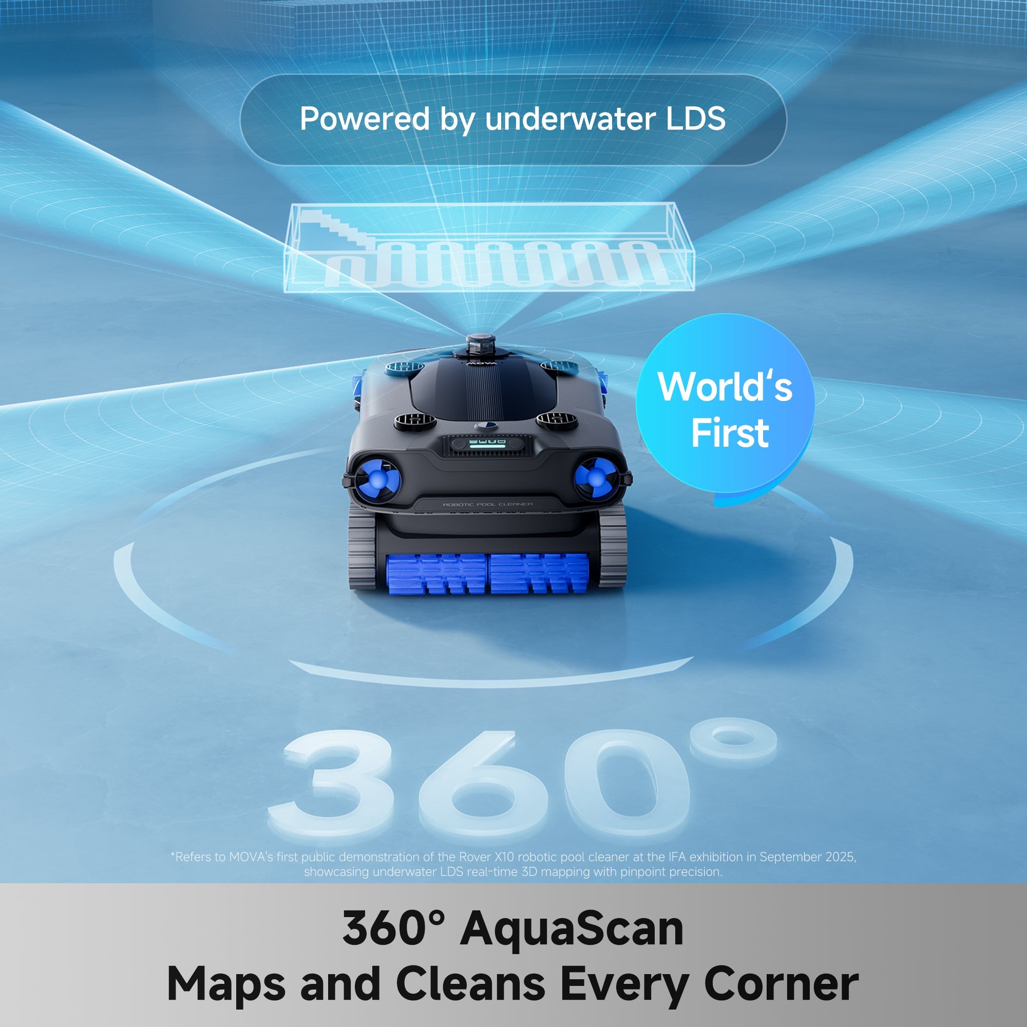 MOVA Rover X10 Robotic Pool Cleaner
