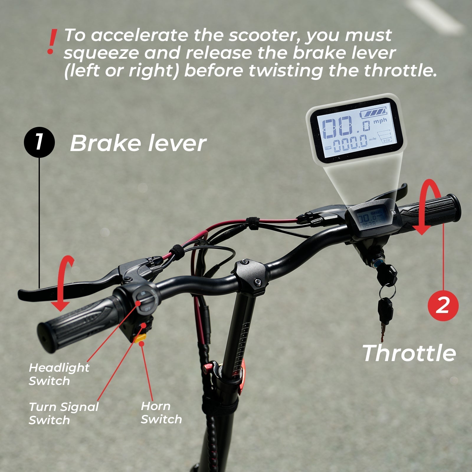 iScooter i14 800W Electric Scooter with Seat & Basket