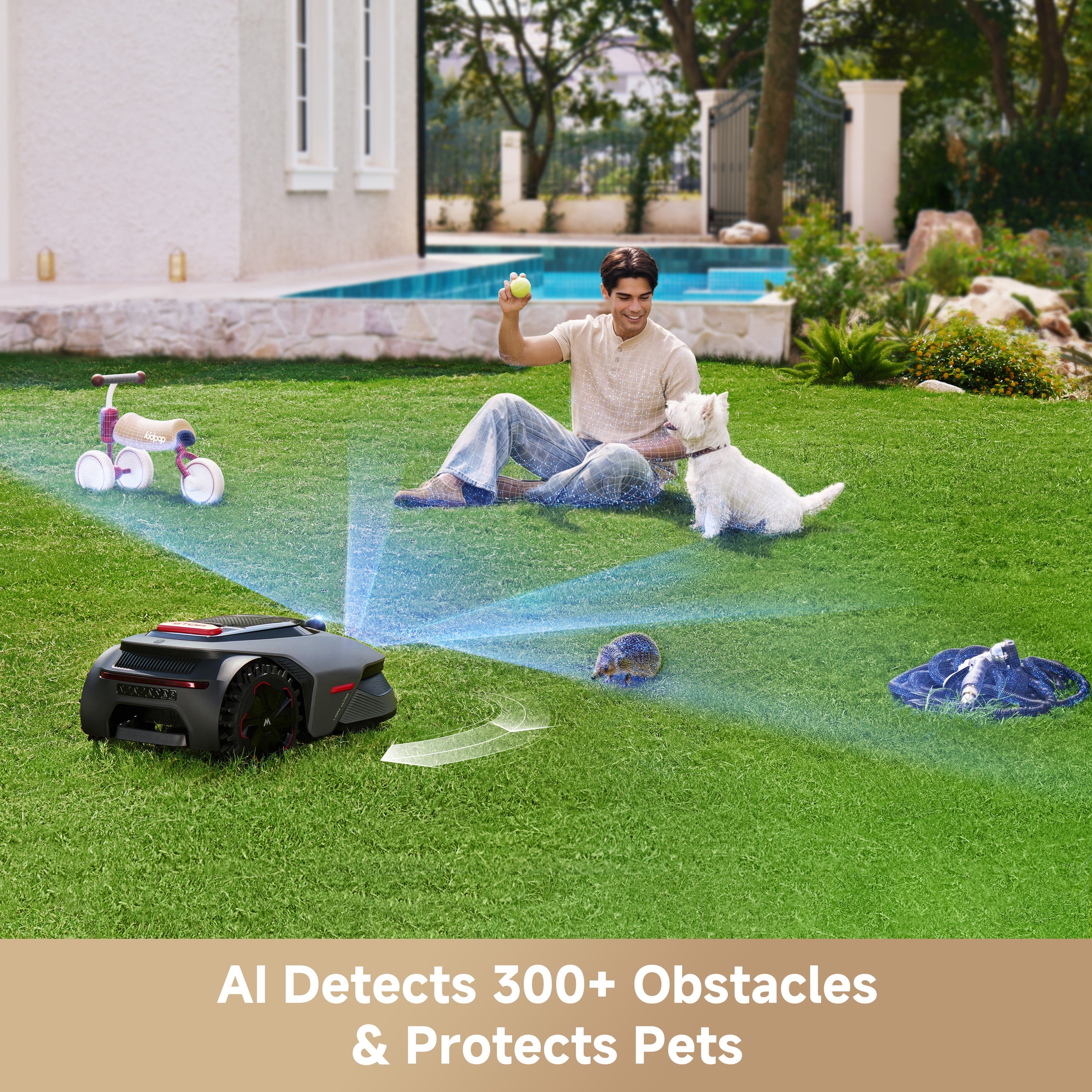 MOVA LIDAX Ultra 2000 Robotic Lawn Mower | 0.5 acre