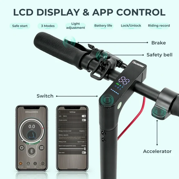 iScooter i9 Max Electric Scooter for Adults
