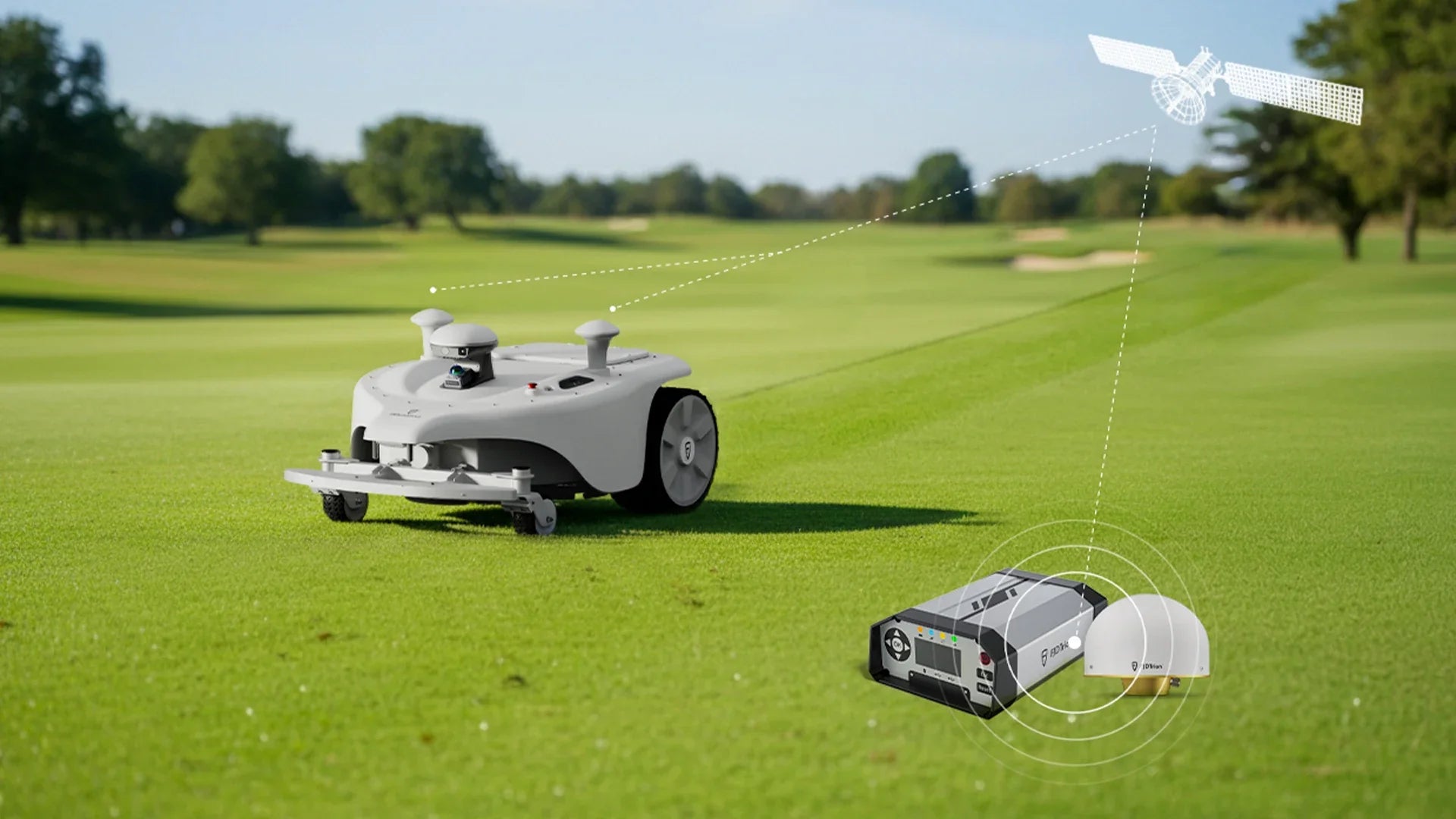 FJDynamics Titan Commercial Robotic Lawn Mower