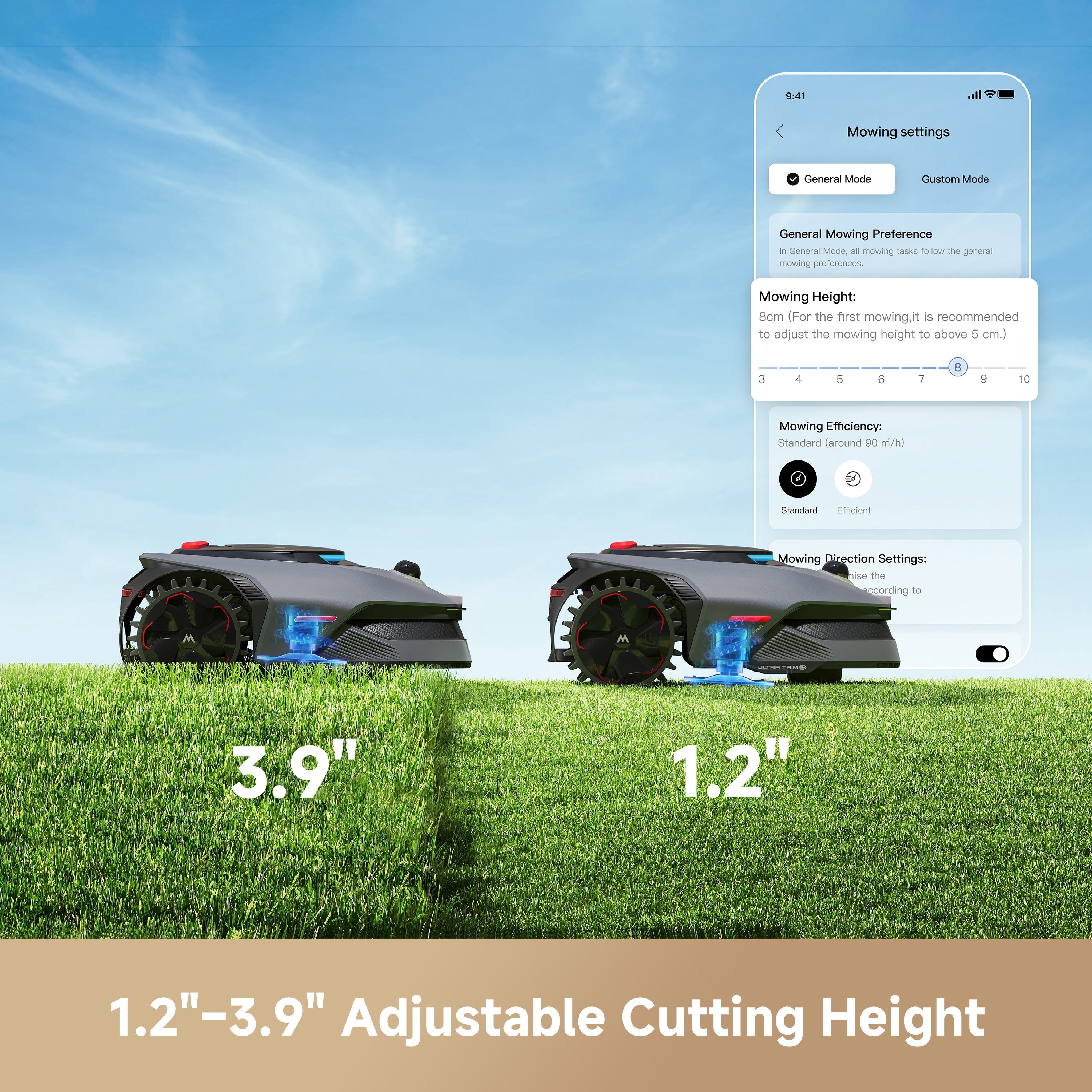 MOVA LIDAX Ultra 2000 Robotic Lawn Mower | 0.5 acre