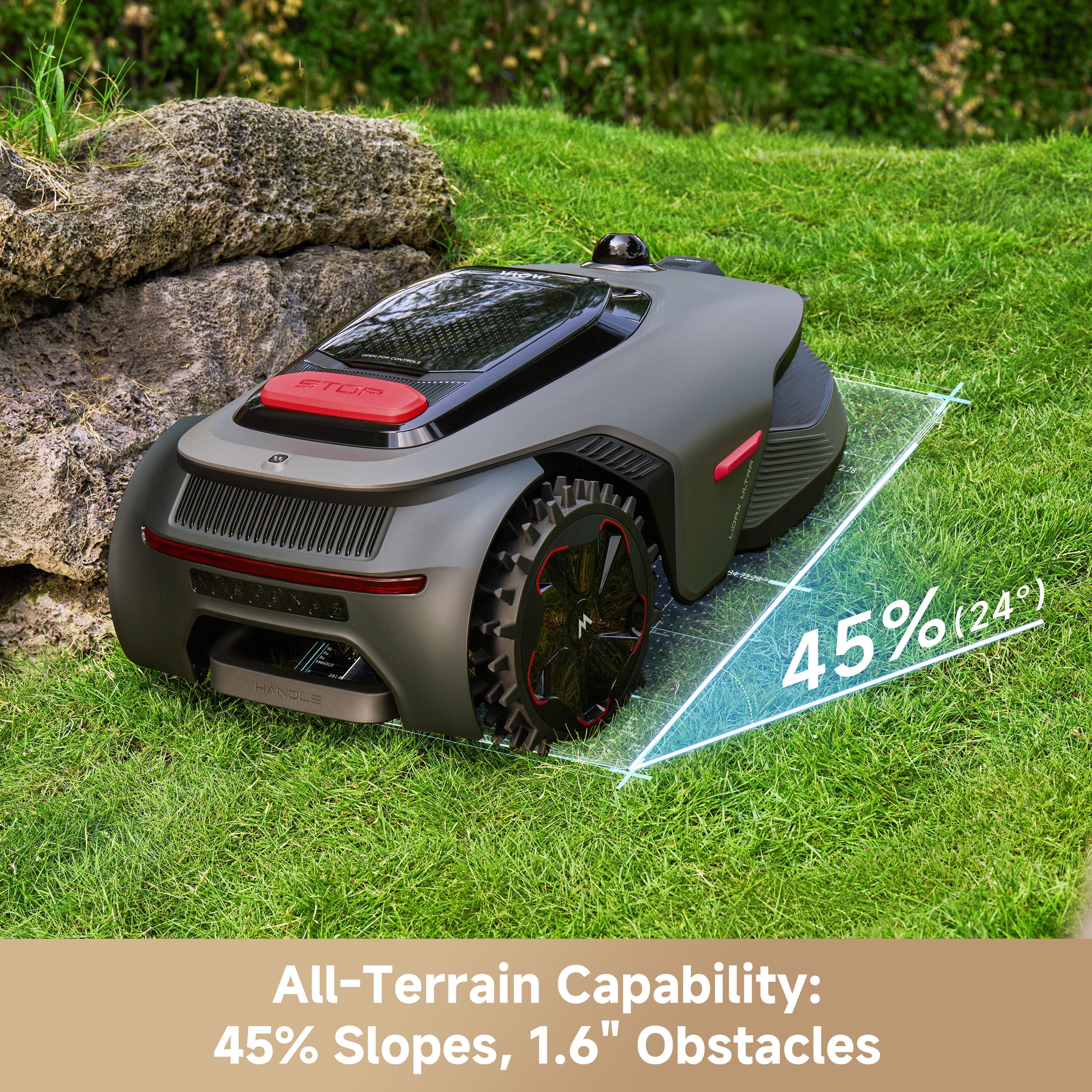 MOVA LIDAX Ultra 1000 Robotic Lawn Mower | 0.25 acre