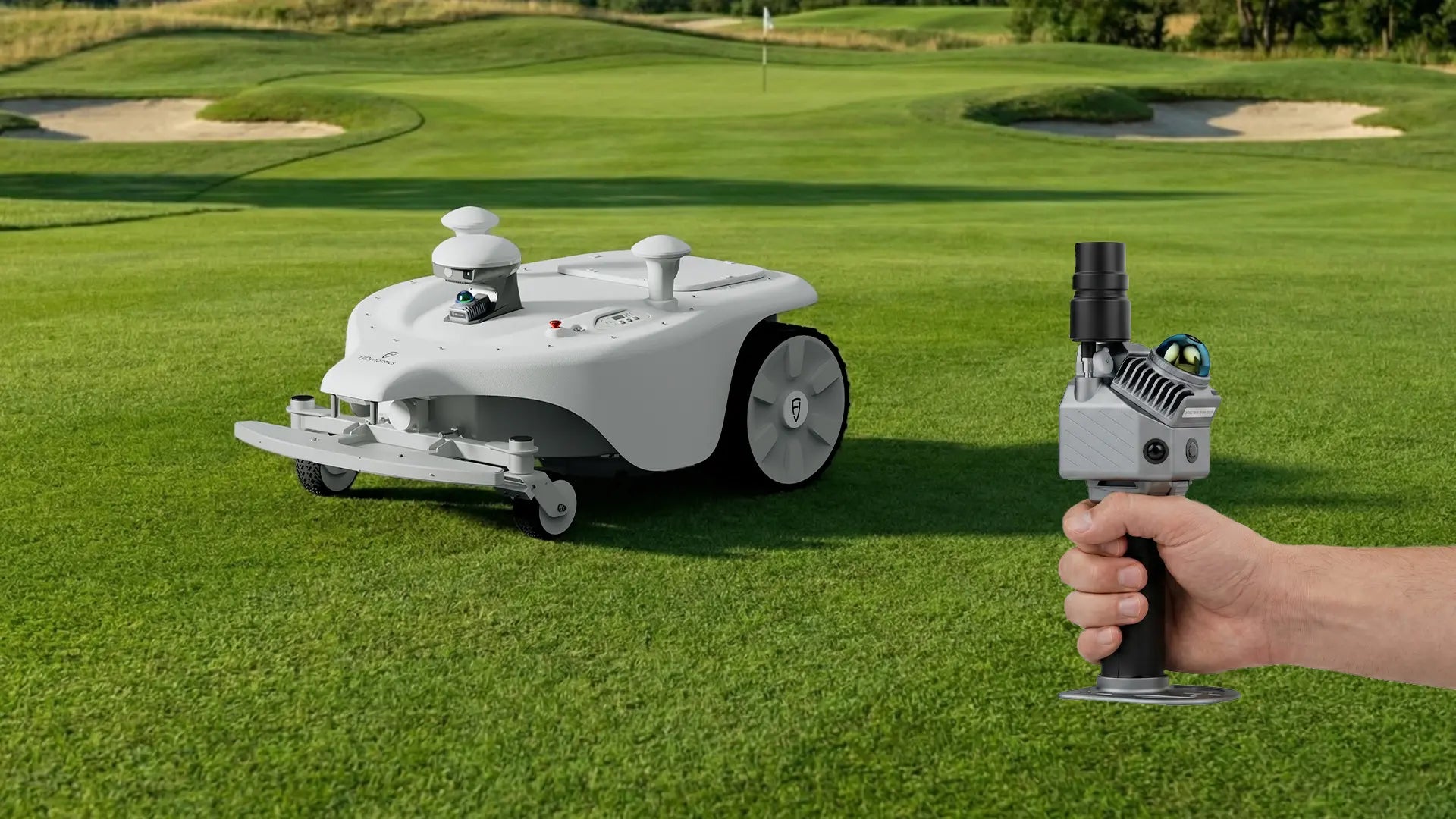 FJDynamics Titan Commercial Robotic Lawn Mower