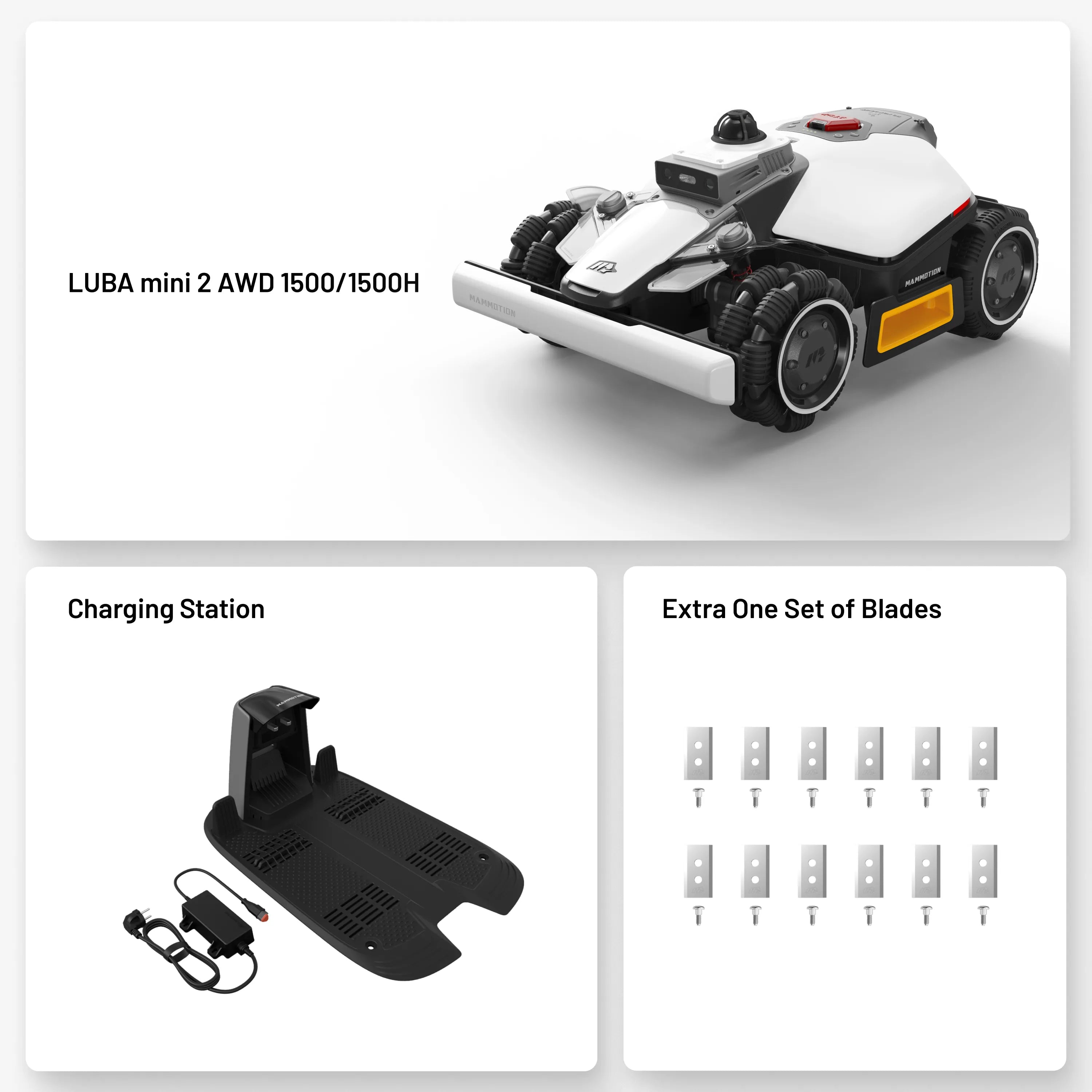 Mammotion LUBA mini 2 AWD Robot Lawn Mower