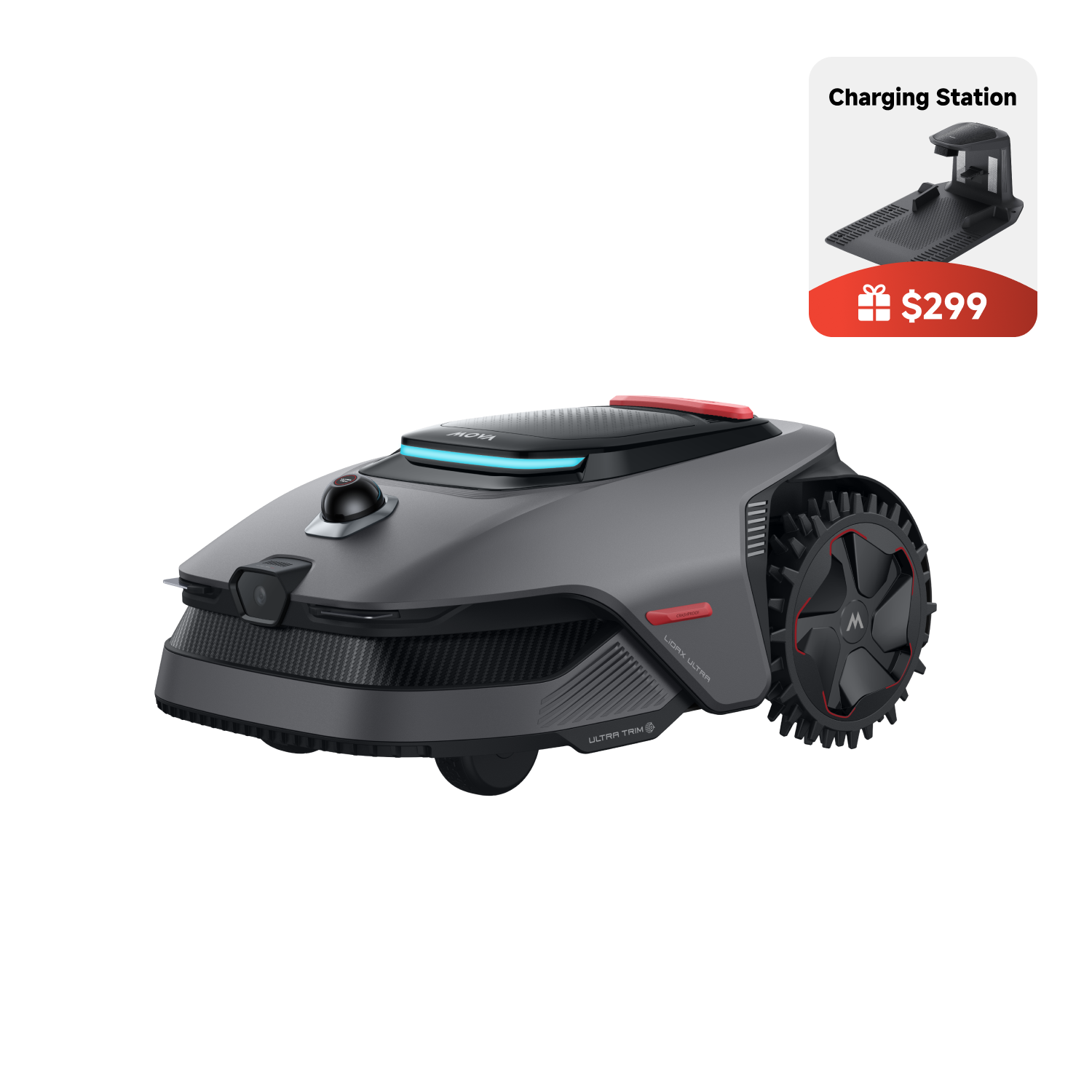 MOVA LIDAX Ultra 2000 Robotic Lawn Mower | 0.5 acre