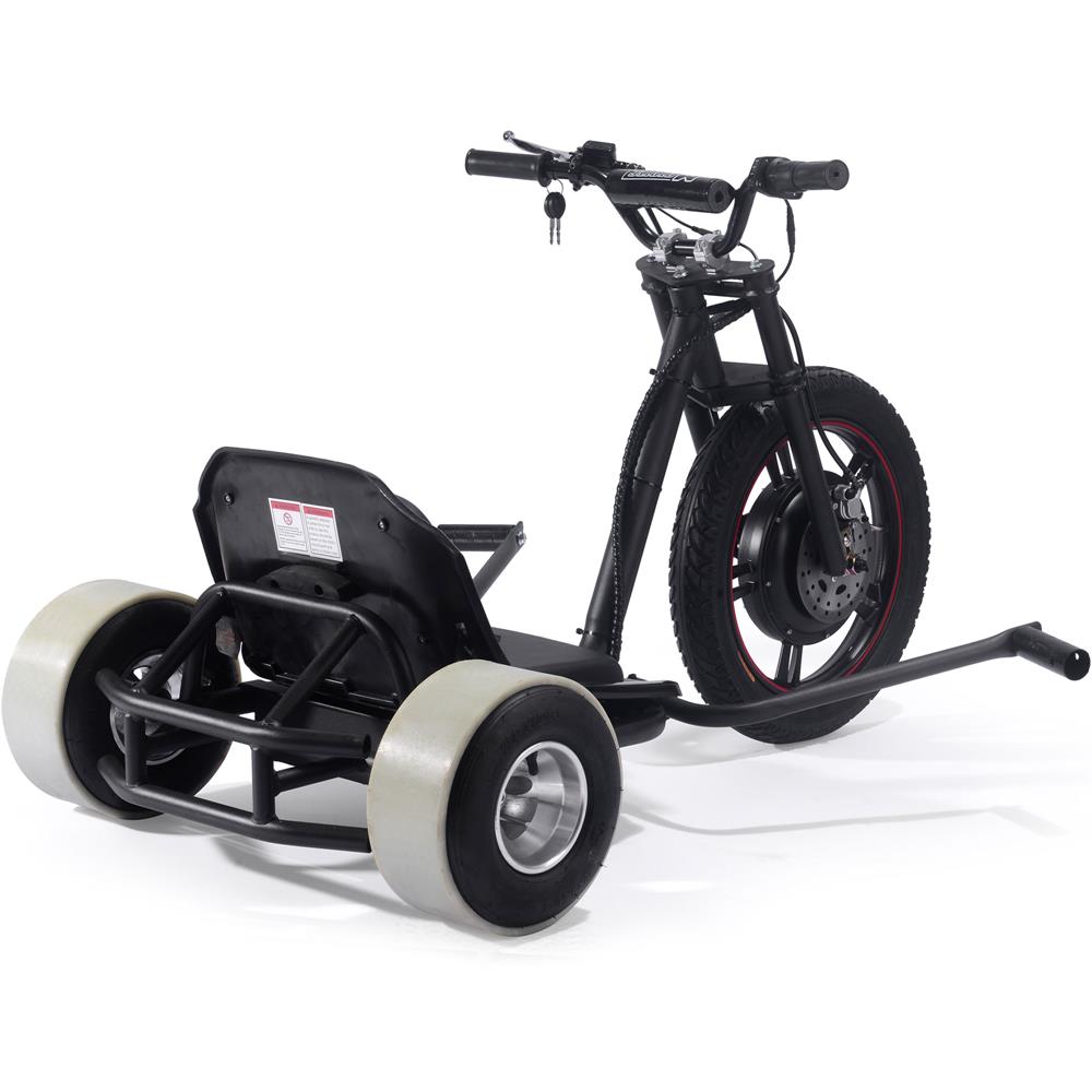MotoTec | Drifter 48V/17.5Ah 800W Electric Trike | MT-TRK-800