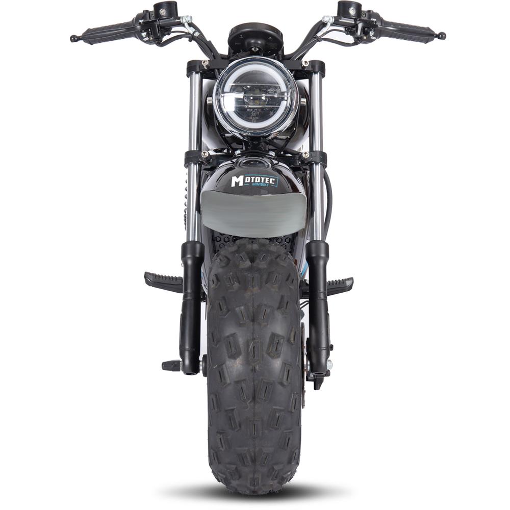 MotoTec 60V/20Ah 1500W Electric Mini Bike – Up to 32 MPH Recreational Off-Road Ride-On
