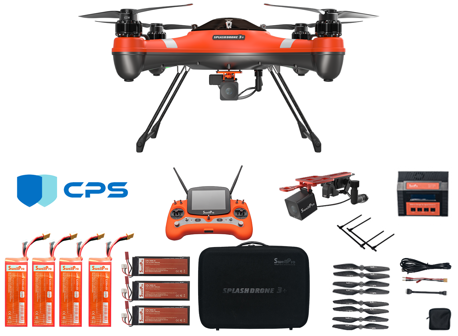 SwellPro Splash Drone 3 Plus Fishing Bundle STANDARD