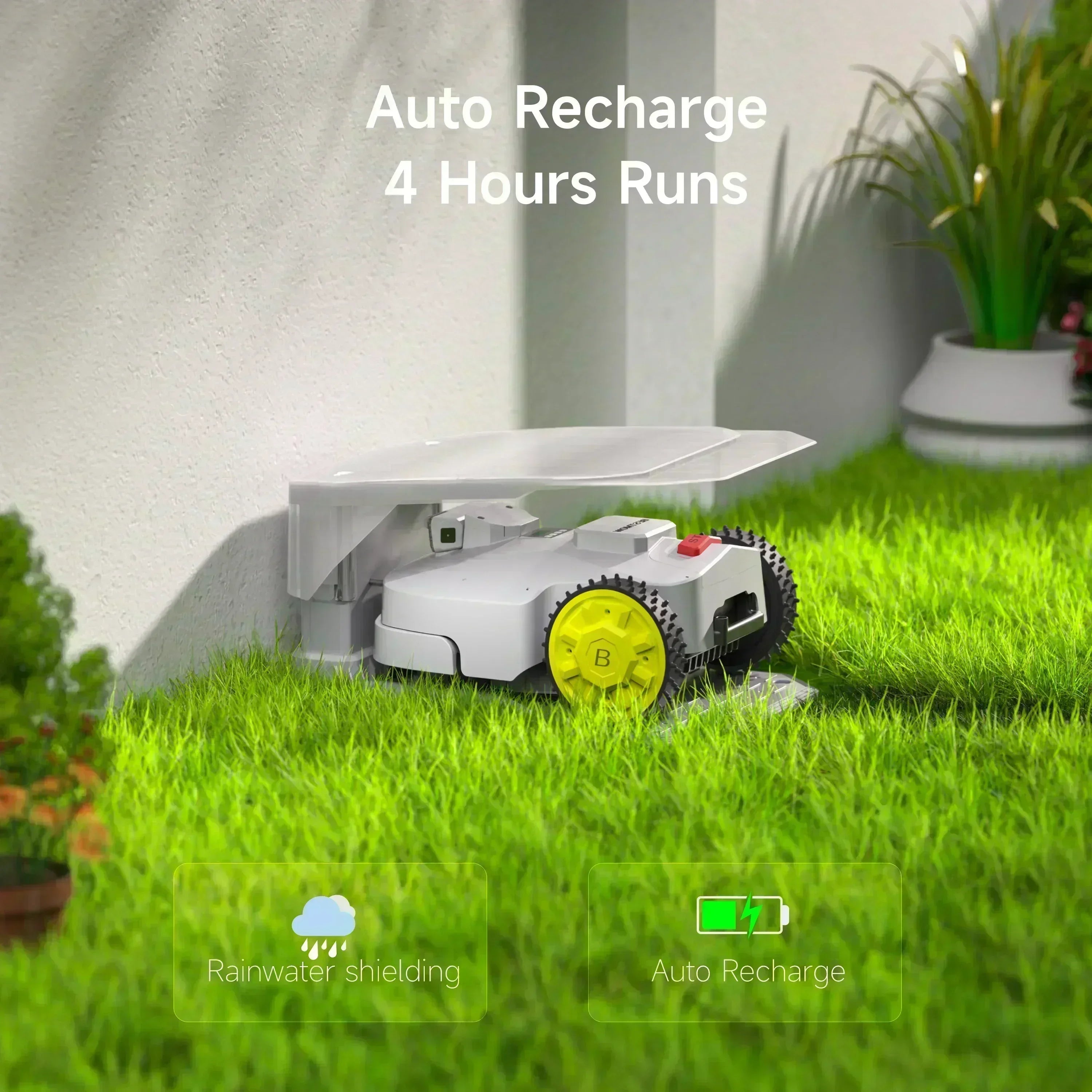BESTMOW Robotic Lawn Mower
