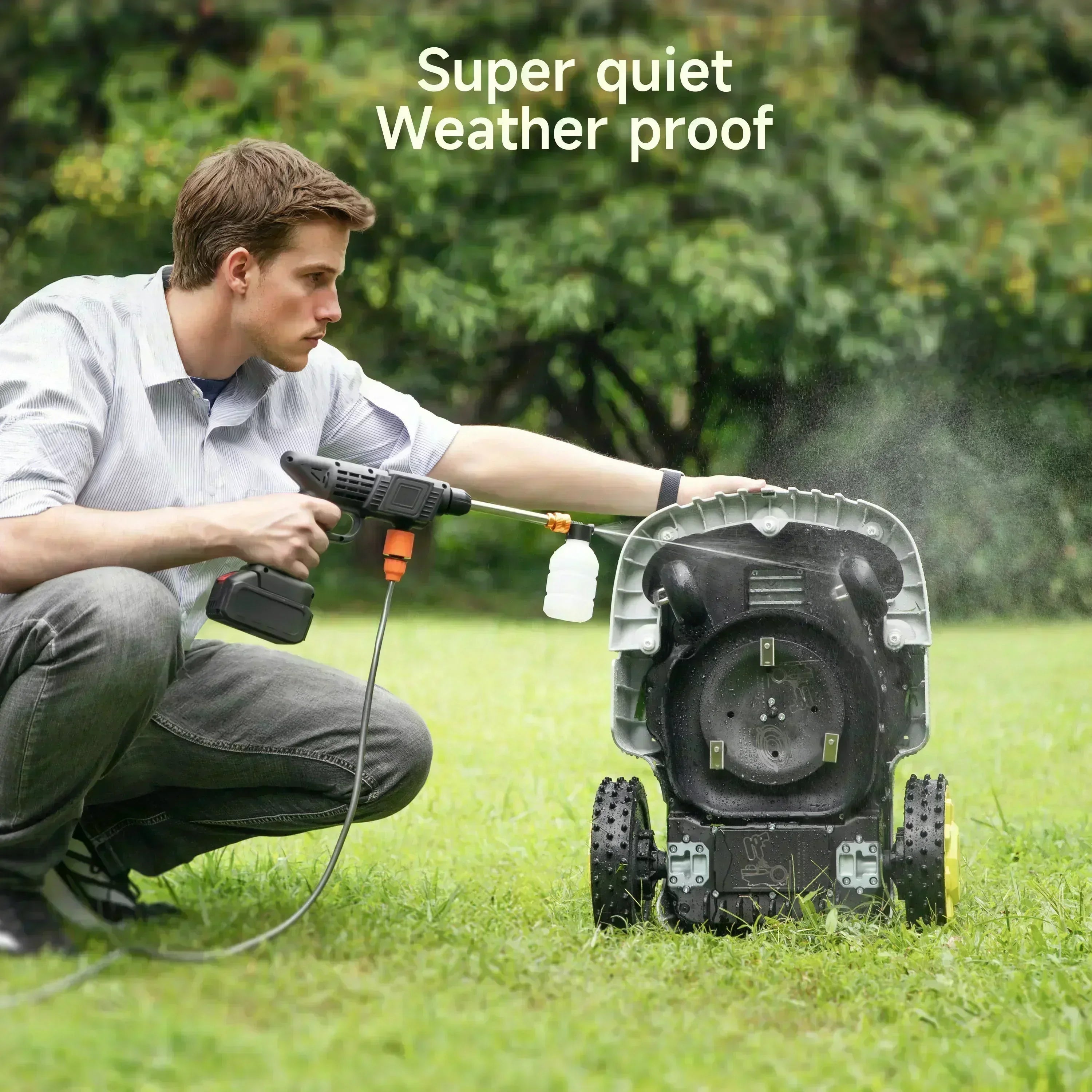 BESTMOW Robotic Lawn Mower