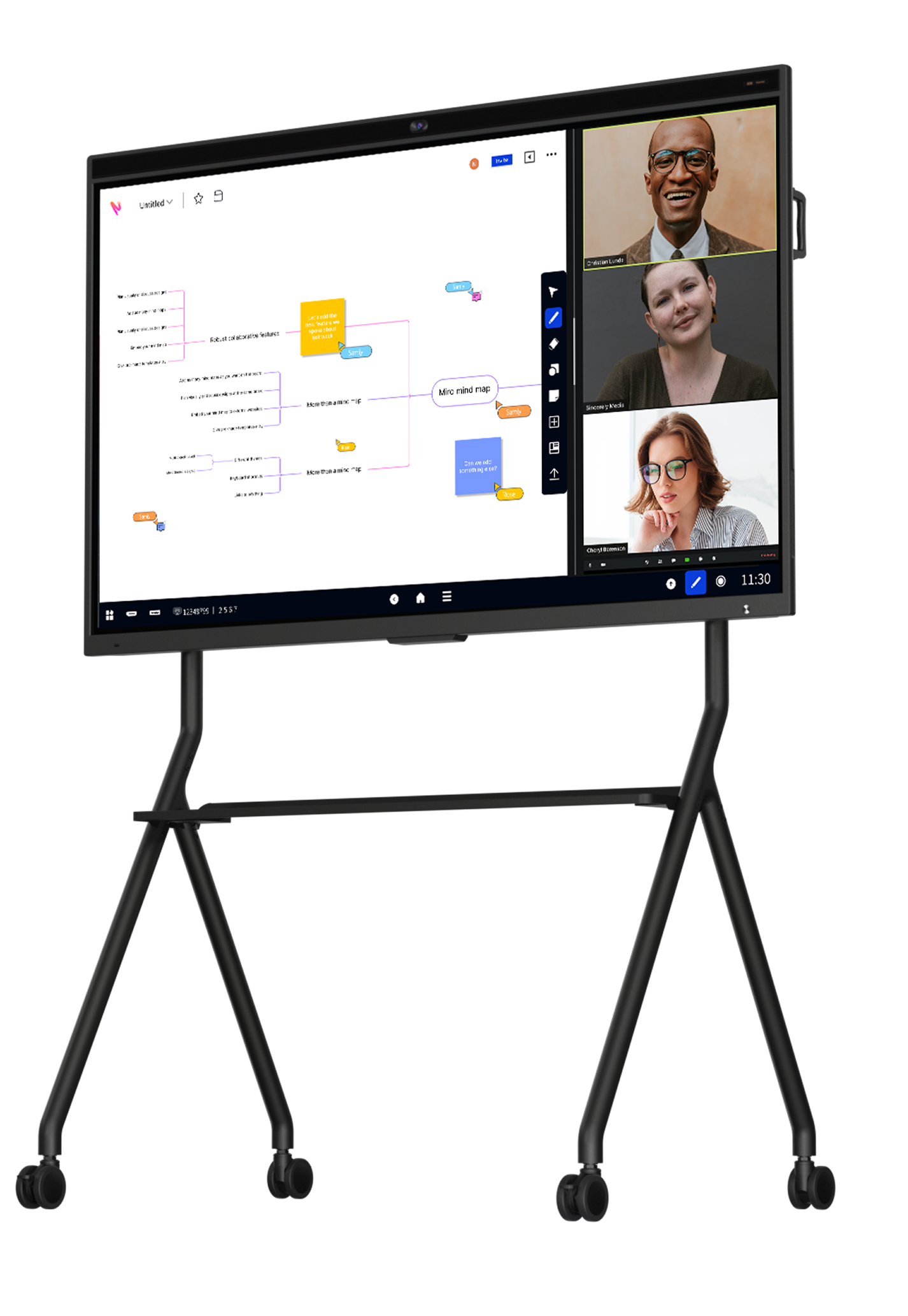 NearHub S65 65" UHD 4K Interactive Whiteboard Monitor