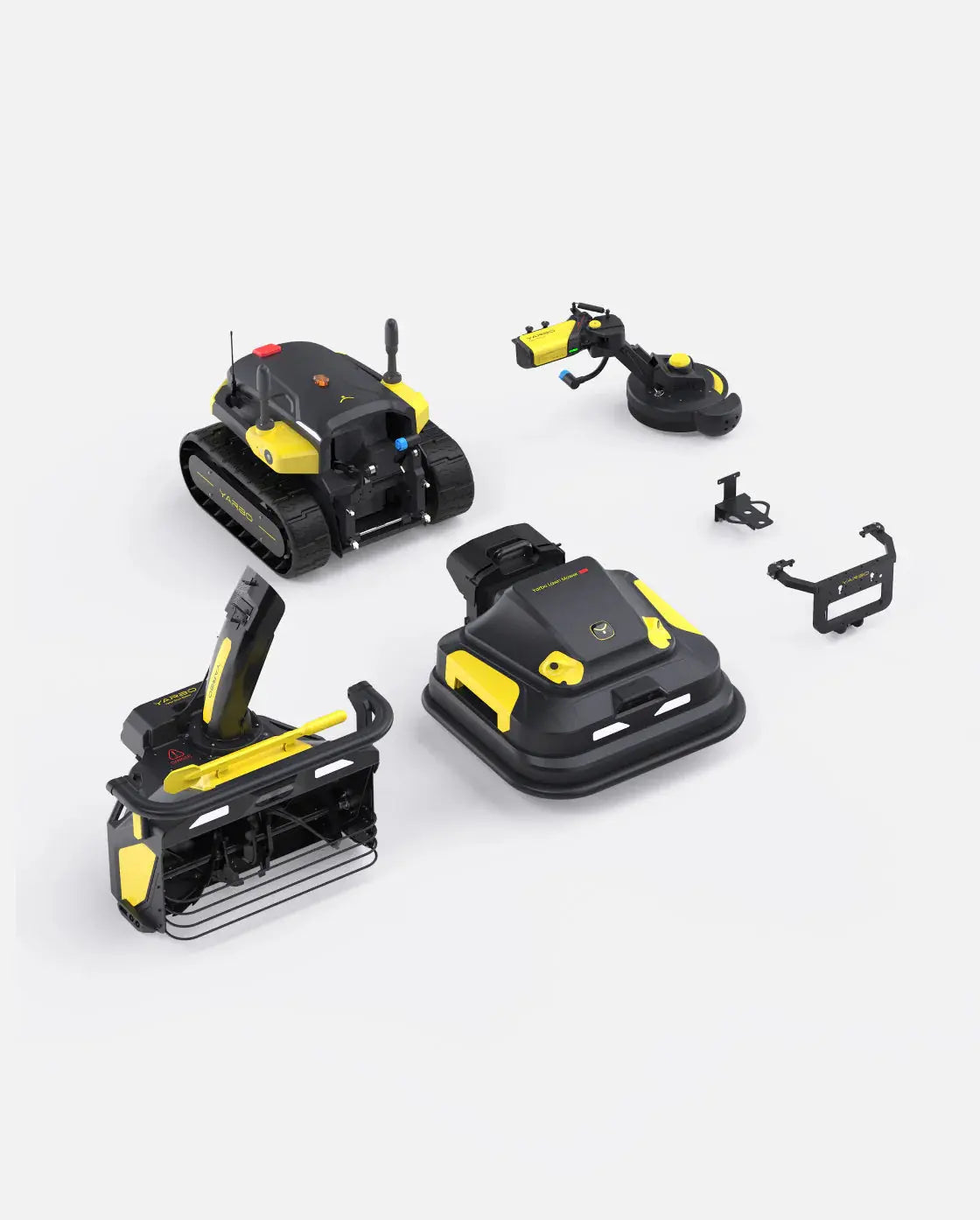 Yarbo Lawn Mower Pro + Snow Blower + Trimmer Robot