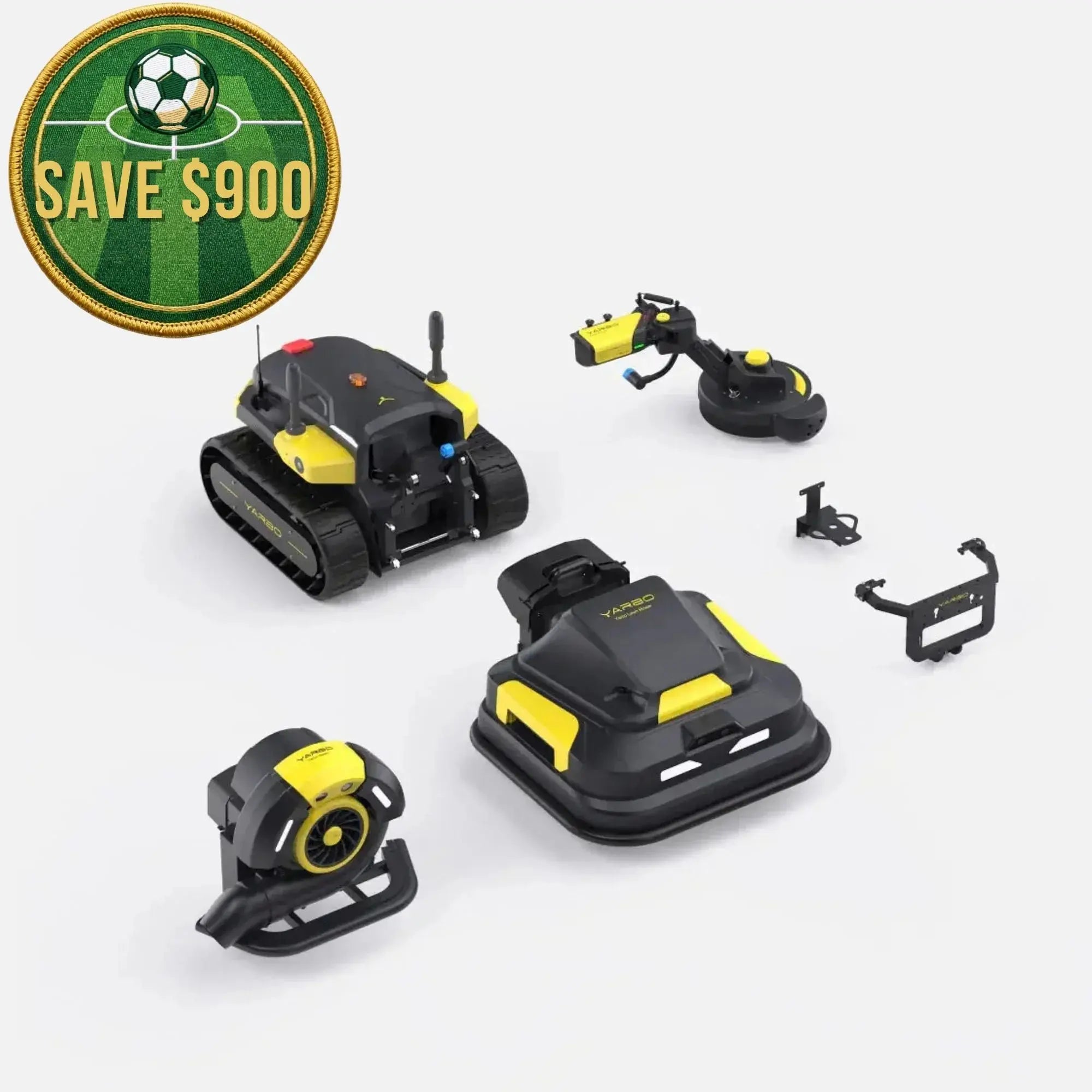 Yarbo Lawn Mower + Leaf Blower + Trimmer