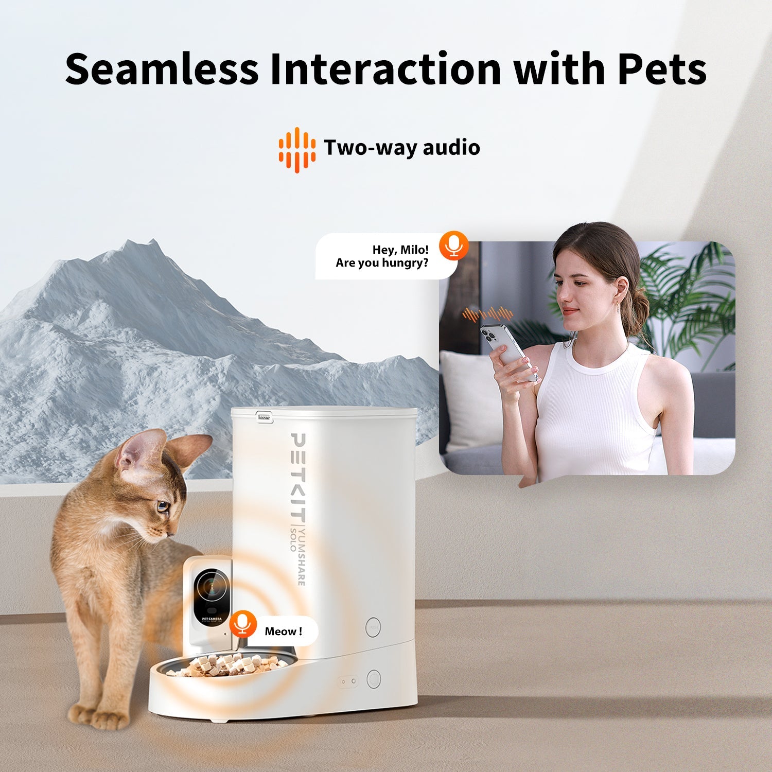 YumShare Solo Automatic Feeder with Camera