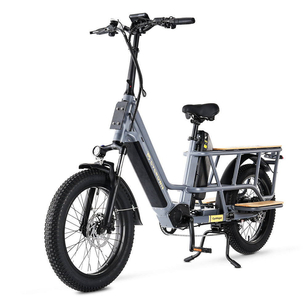 CYCROWN CycWagen Dual Battery Longtail Cargo Ebike