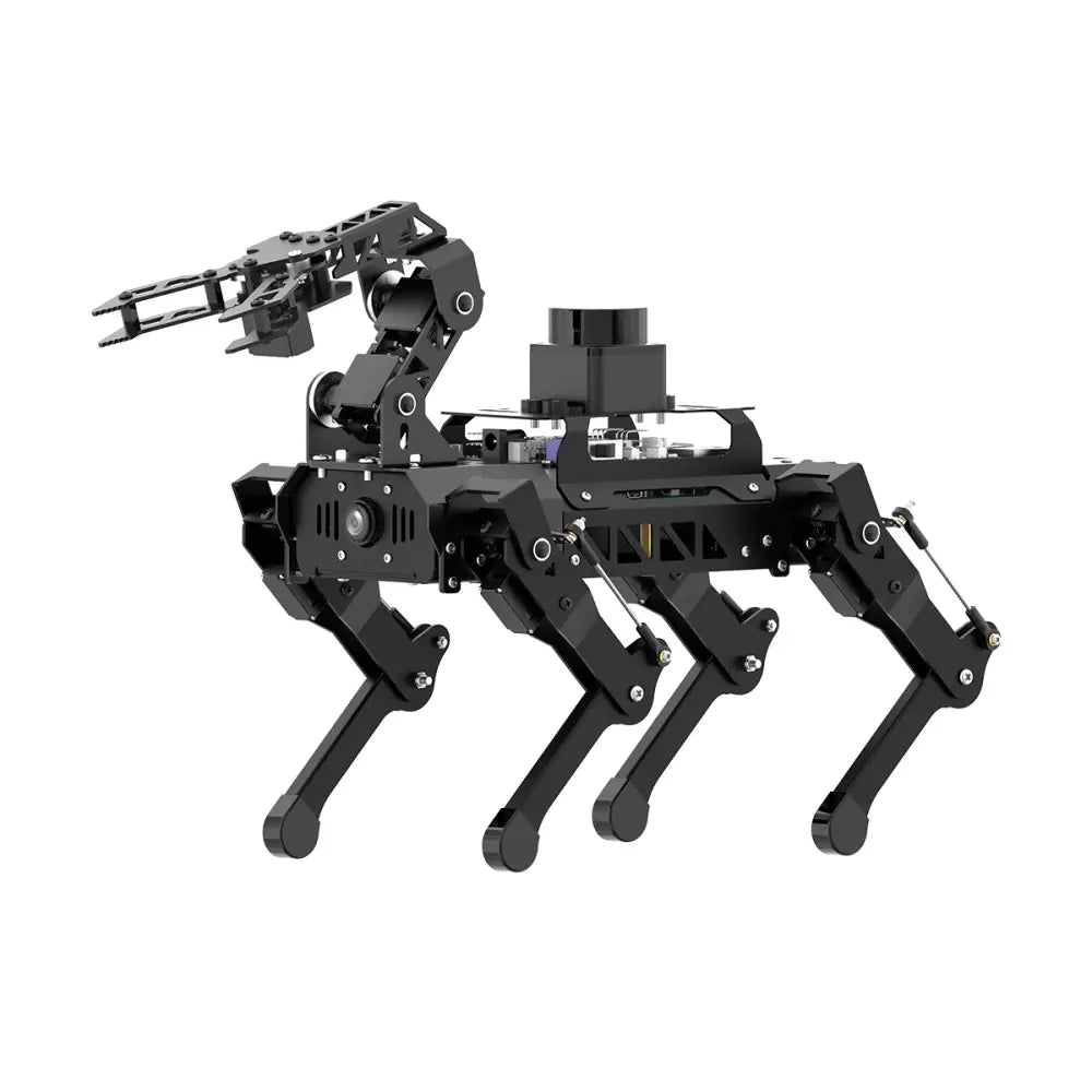 Hiwonder PuppyPi Pro Quadruped Robot with AI Vision Powered by Raspberry Pi 5 ROS Open Source Robot Dog (Ultimate kit with Raspberry Pi 5 8GB)