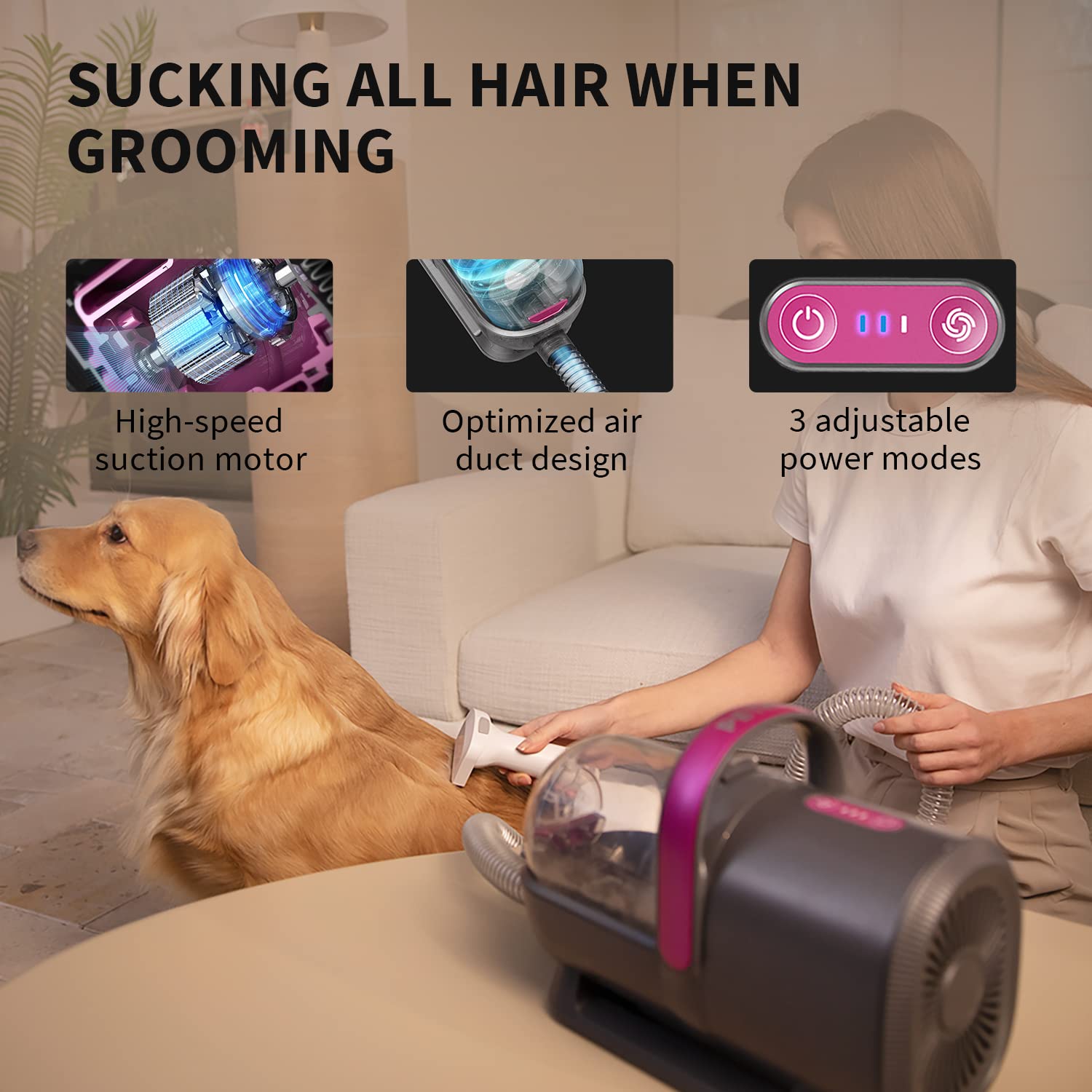 FurWaker Grooming Kit+EverSweet Fountain